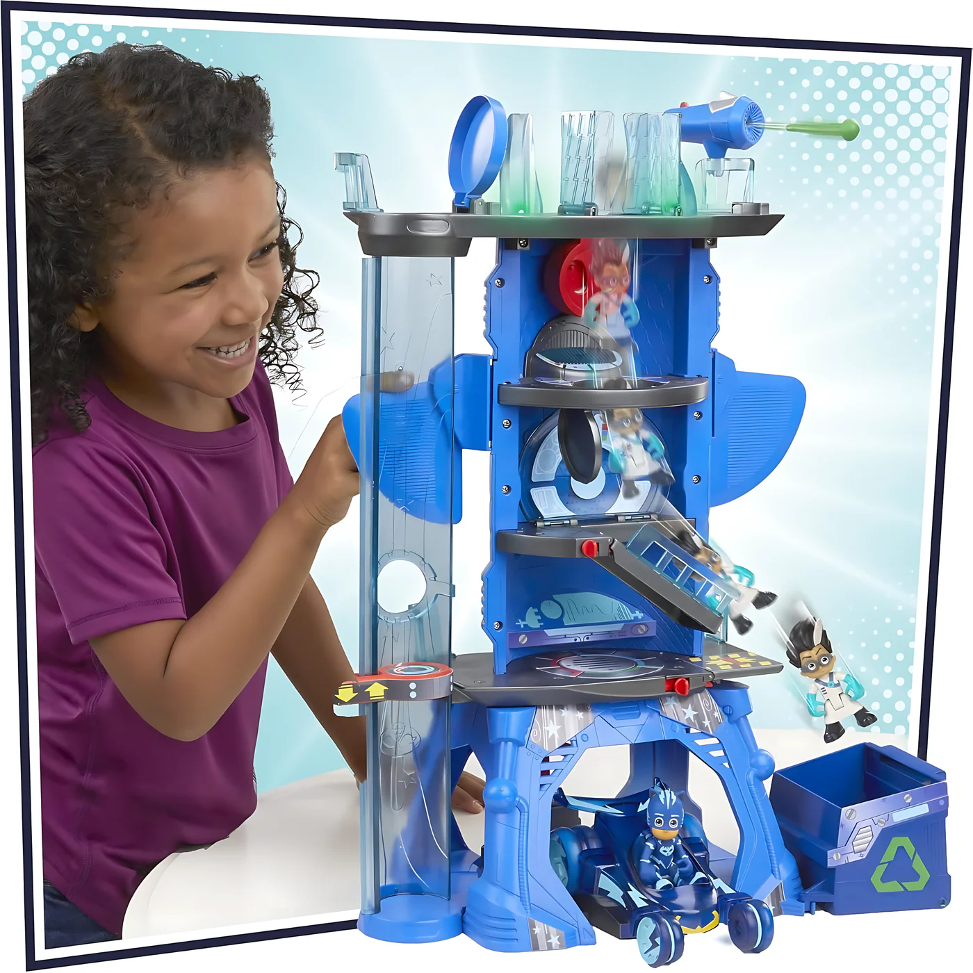 Hasbro PJ Masks Deluxe Battle HQ Playset - Image 5