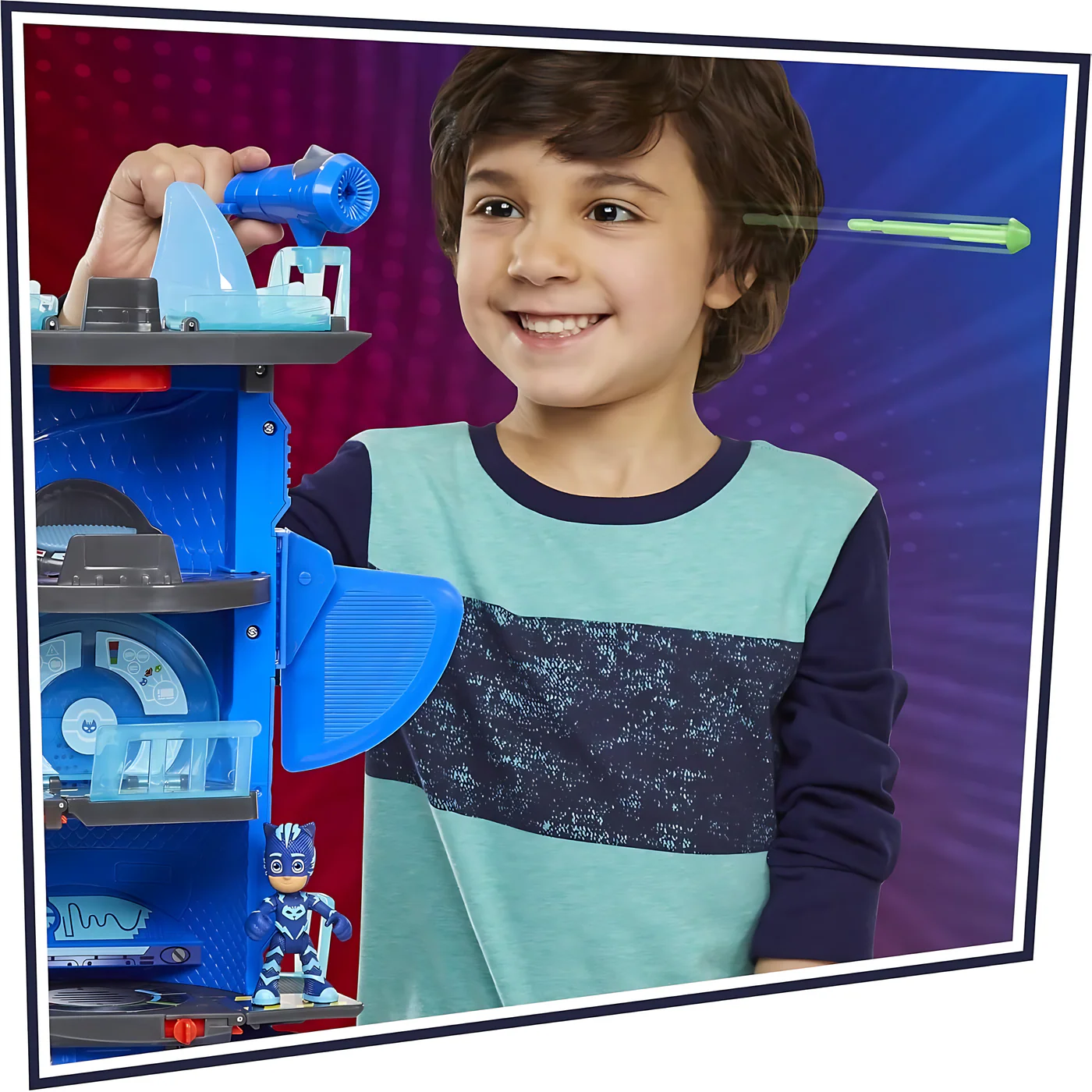 Hasbro PJ Masks Deluxe Battle HQ Playset - Image 6