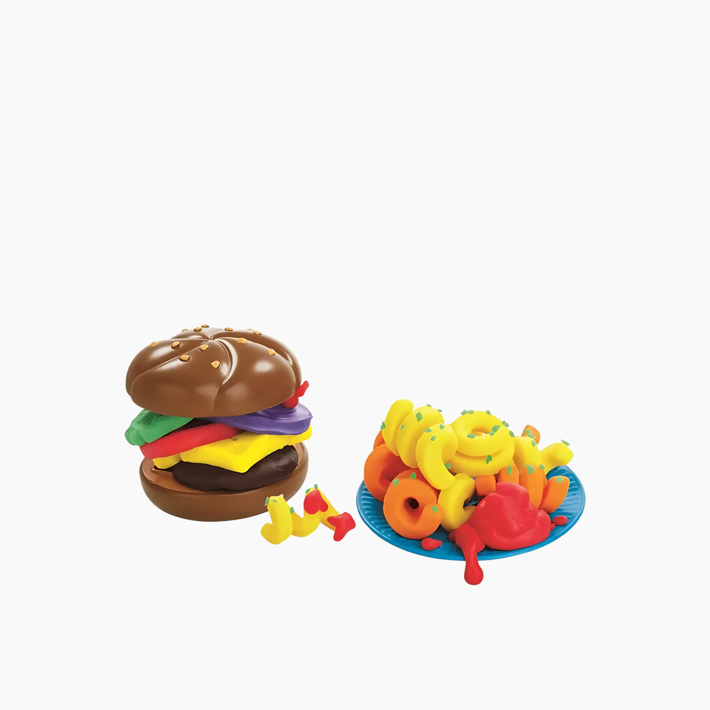 Hasbro Play-Doh Kitchen Creations Burger and Fries Playset - Image 5