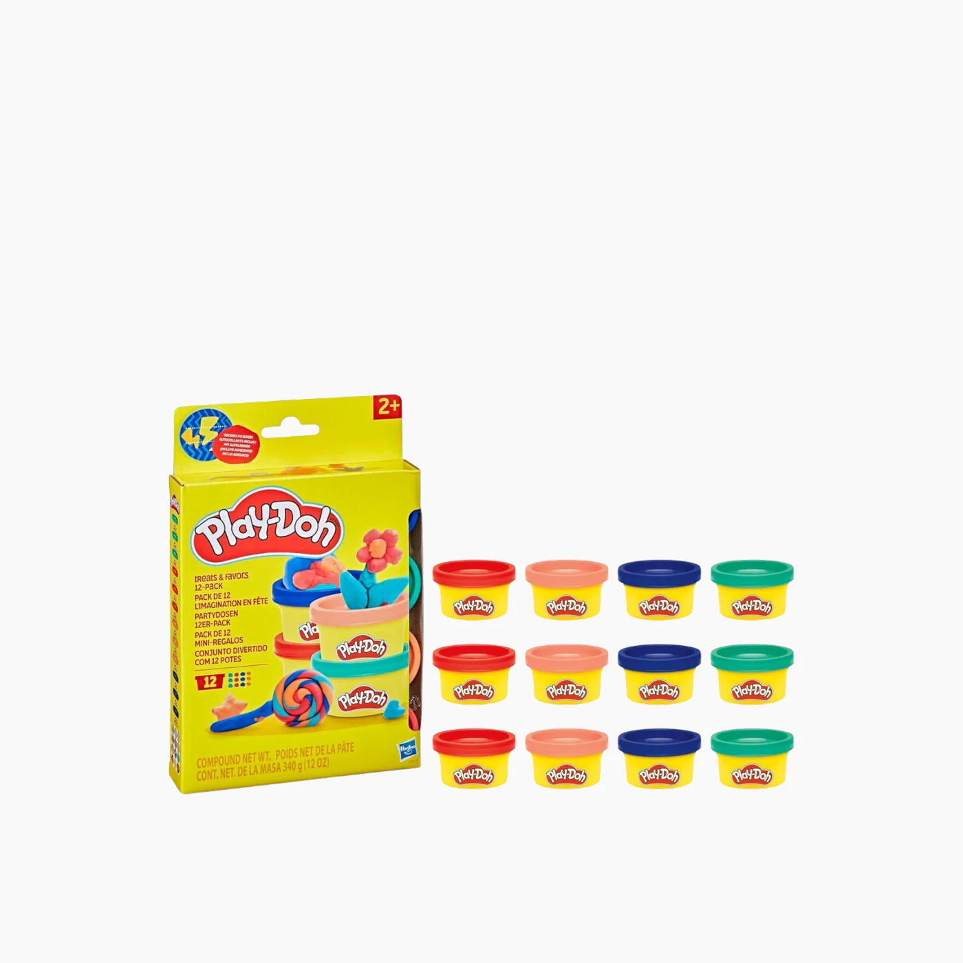 Hasbro Play-Doh Treats And Party Favors 12-Pack Play Dough - Image 3