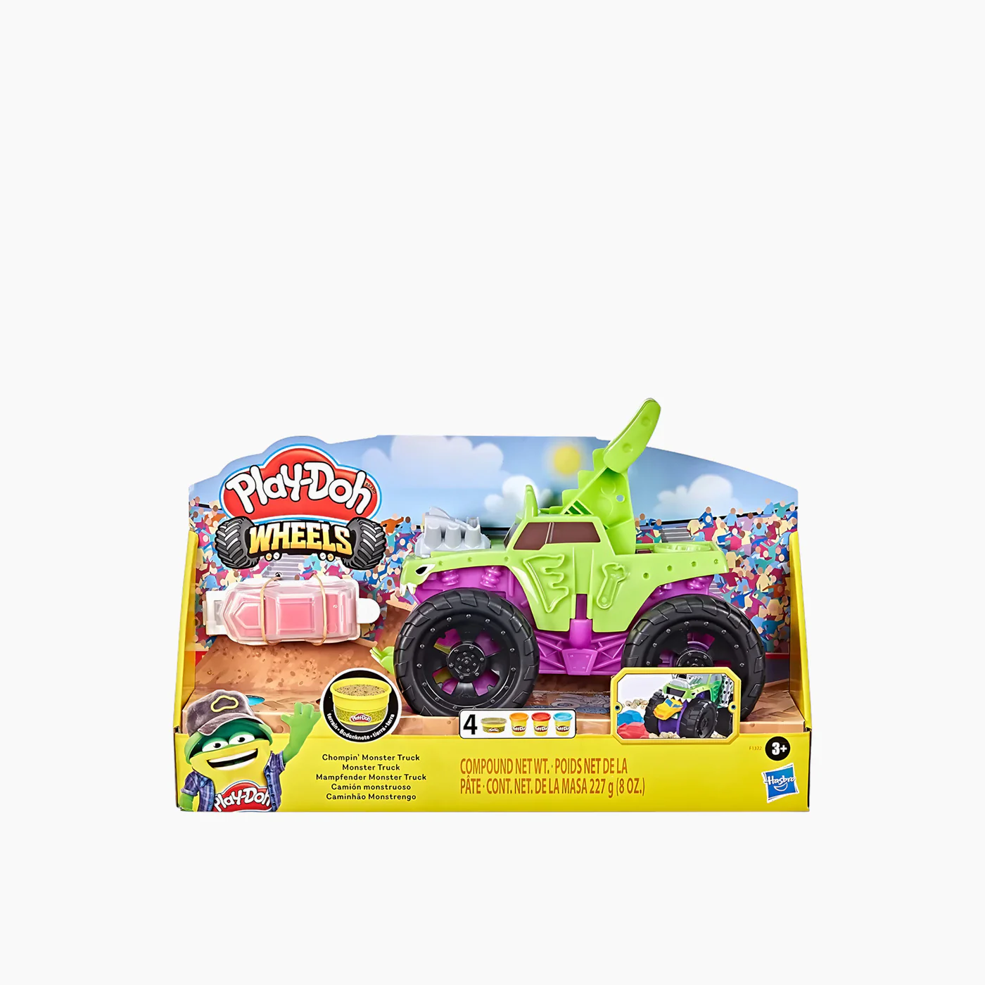 Hasbro Play-Doh Wheels Chompin' Monster Truck Toy - Image 9