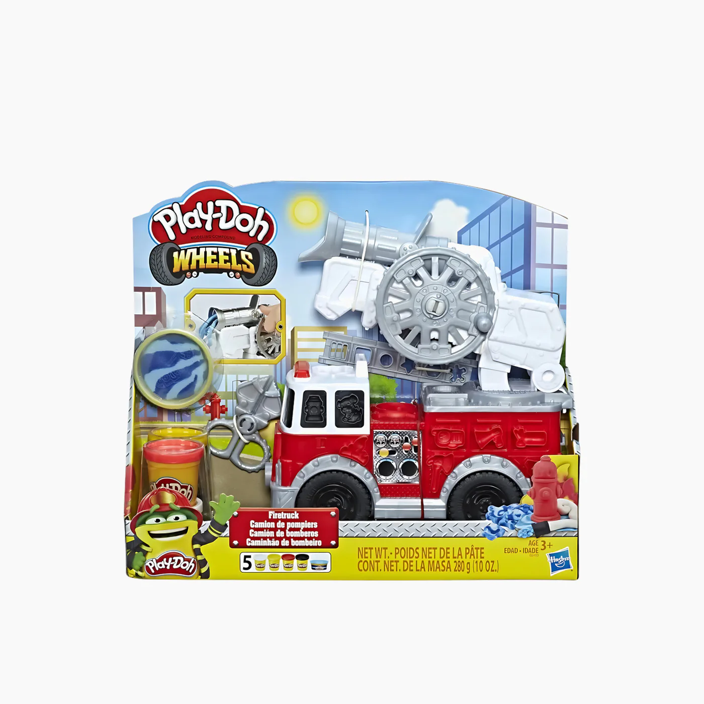 Hasbro Play-Doh Wheels Fire Engine Playset - Image 2