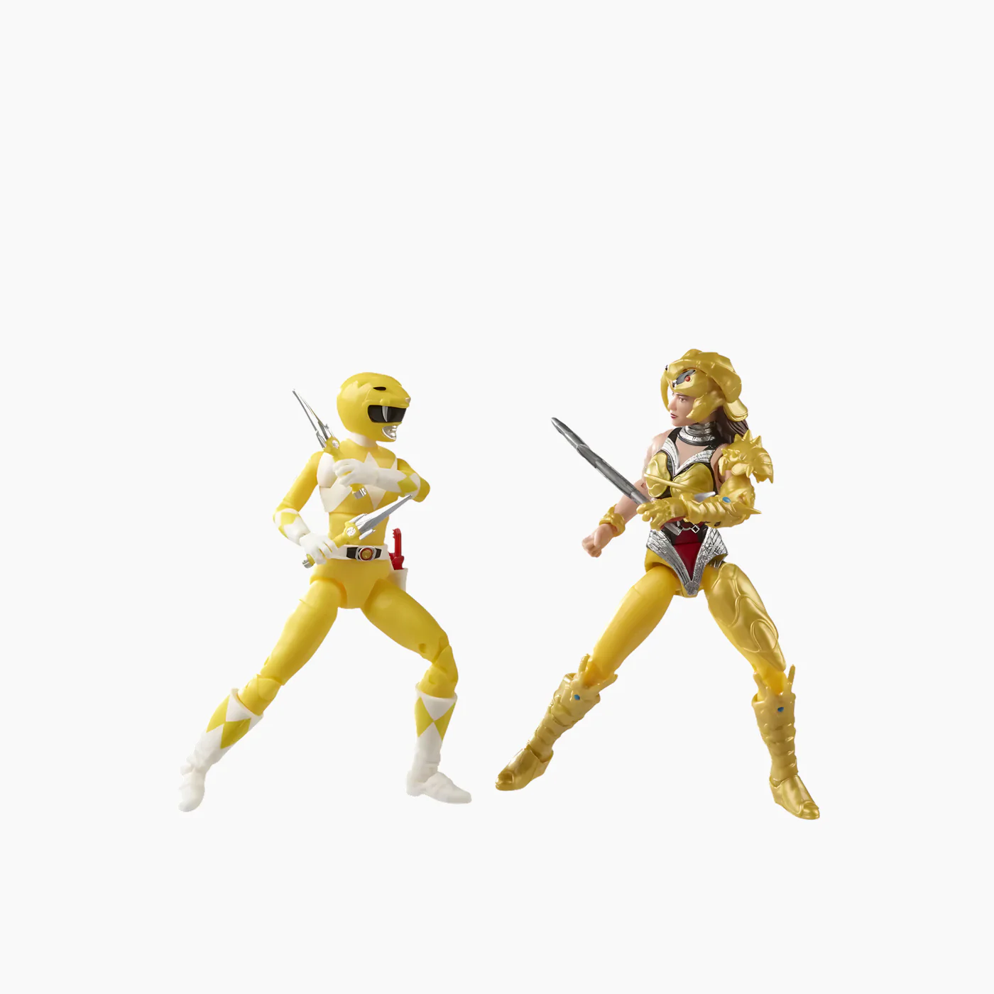 Hasbro Power Rangers Lightning Collection Yellow Ranger Vs. Scorpina Action Figures - Image 2