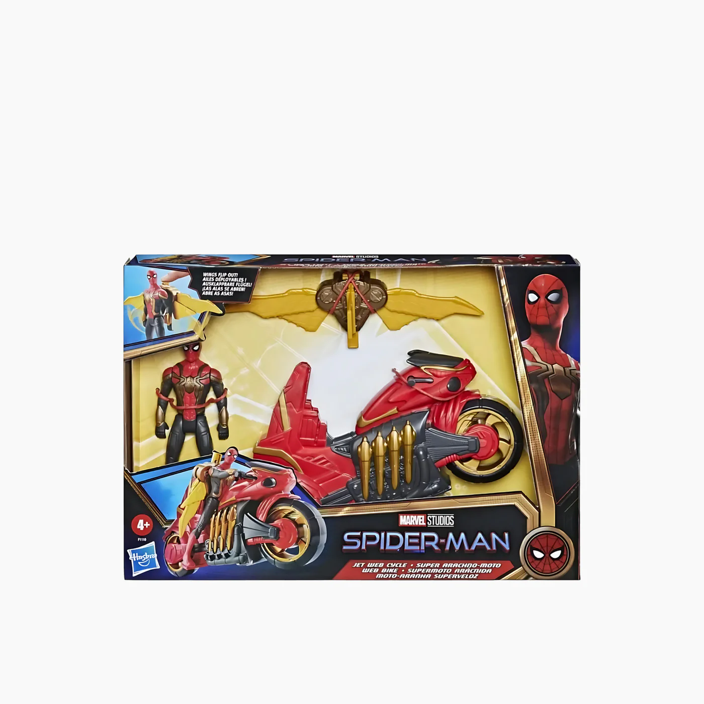 Hasbro Spider-Man Jet Web Cycle Toy - Image 3