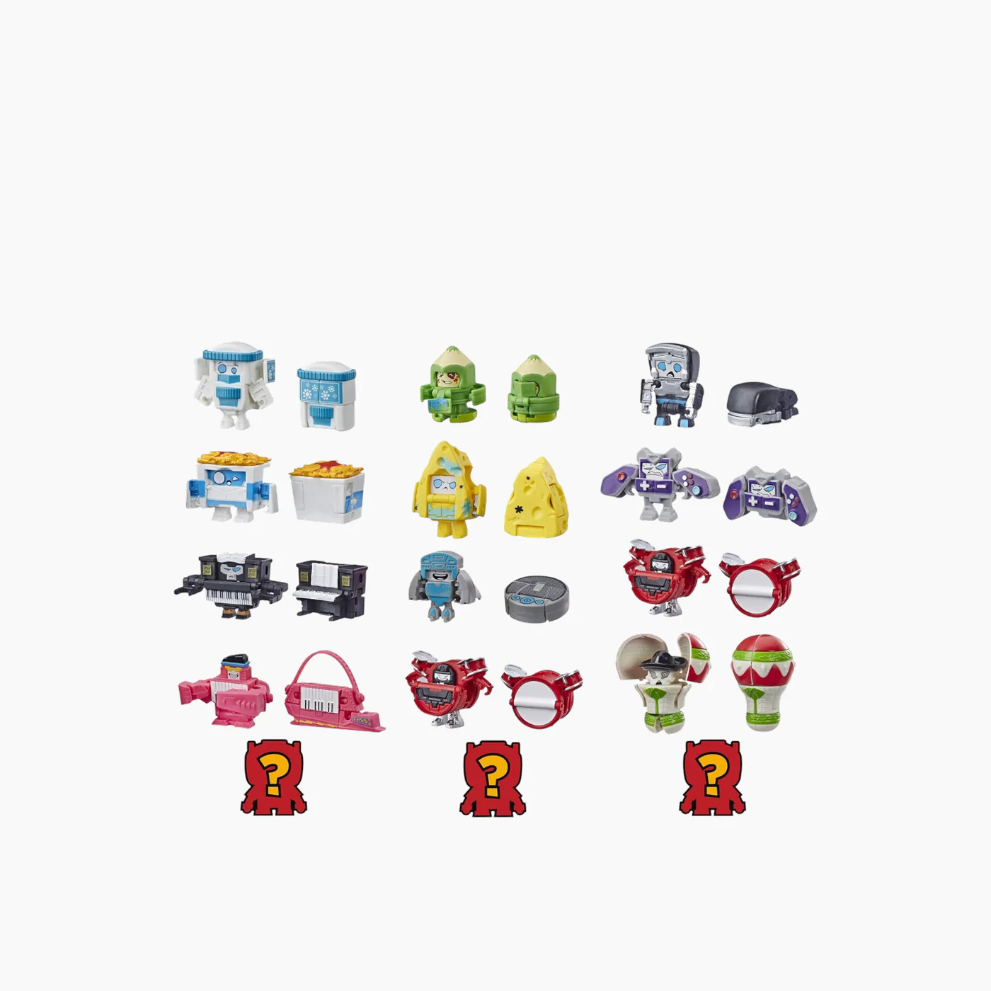 Hasbro Transformers Botbots Music Mob Action Figures - Image 3