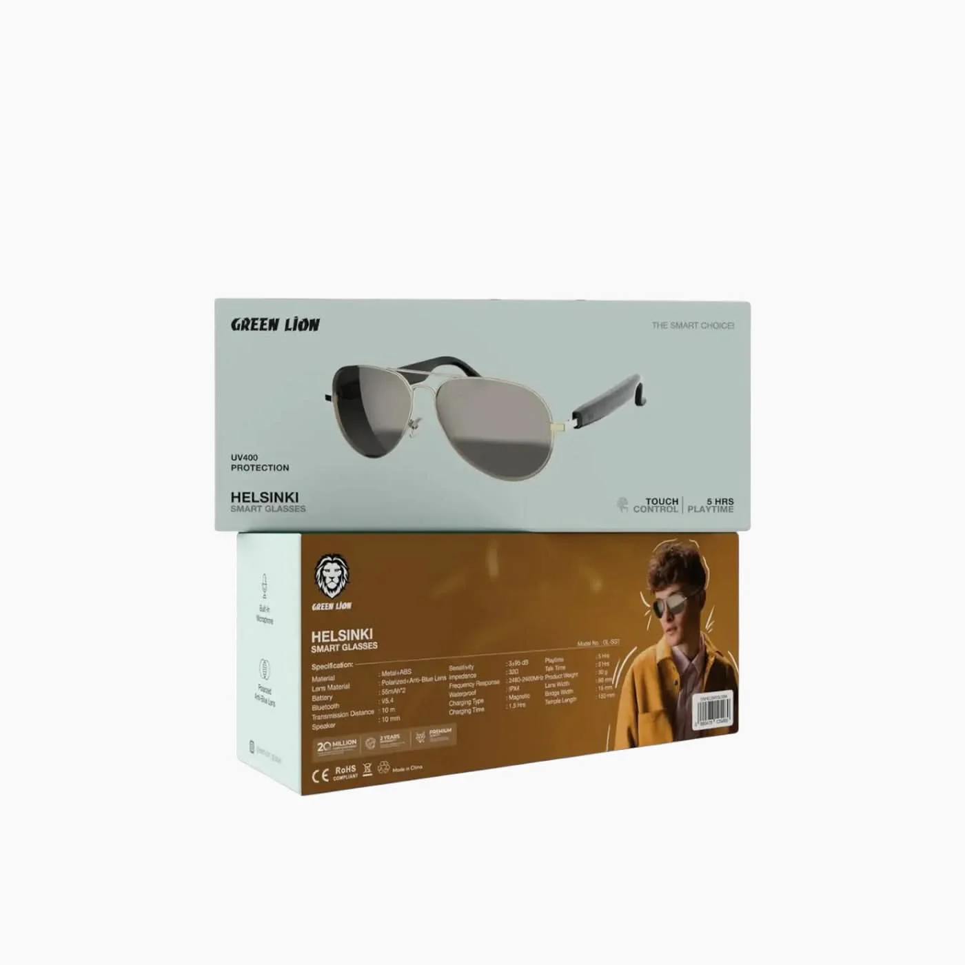 Green Lion Helsinki Smart Glasses - Image 3