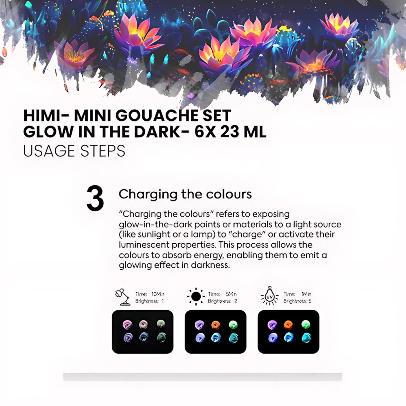 Miya Himi Gouache Paint Set - Image 8