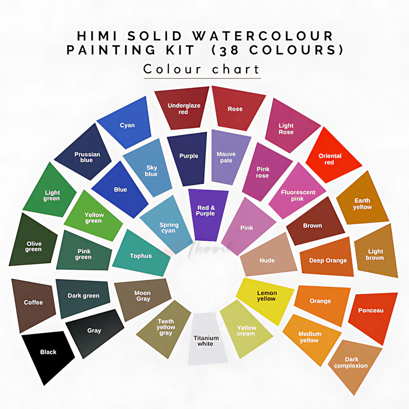 Miya Himi Solid Watercolor Set - Image 10