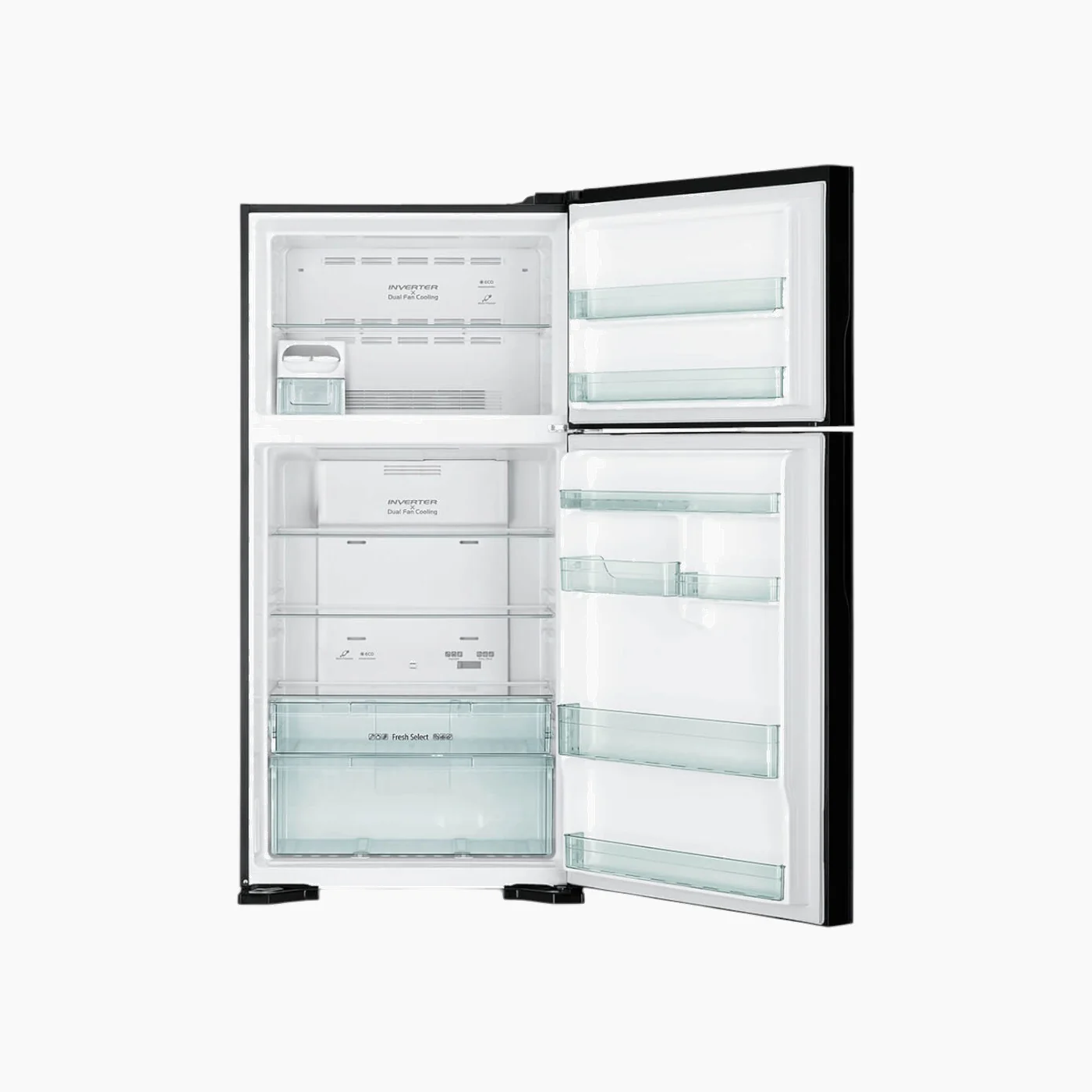 Hitachi 510 L Inverter Refrigerator Glass Design - Image 3