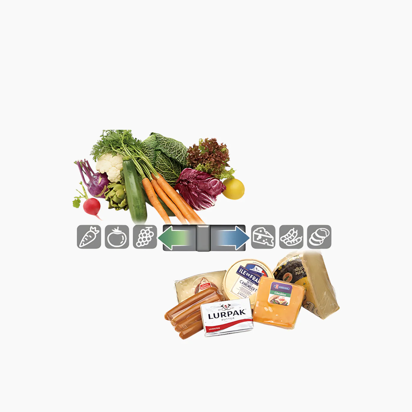 Hitachi 510 L Inverter Refrigerator Glass Design - Image 9