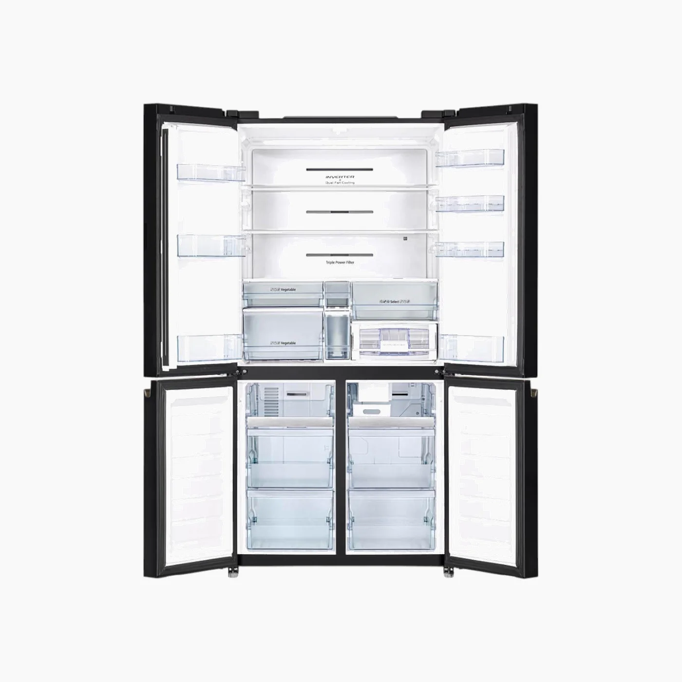 Hitachi R-WB720 French Door Bottom Freezer Refrigerator - Image 3