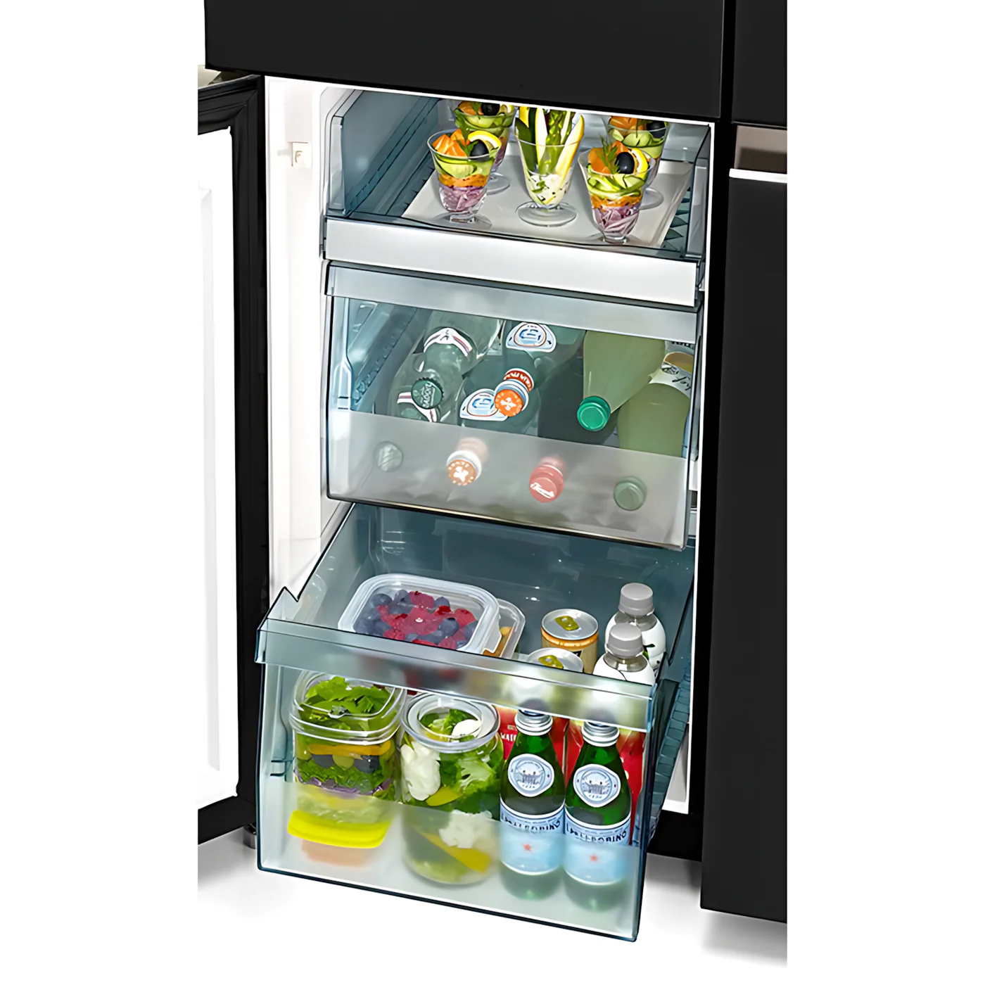 Hitachi R-WB720 French Door Bottom Freezer Refrigerator - Image 9