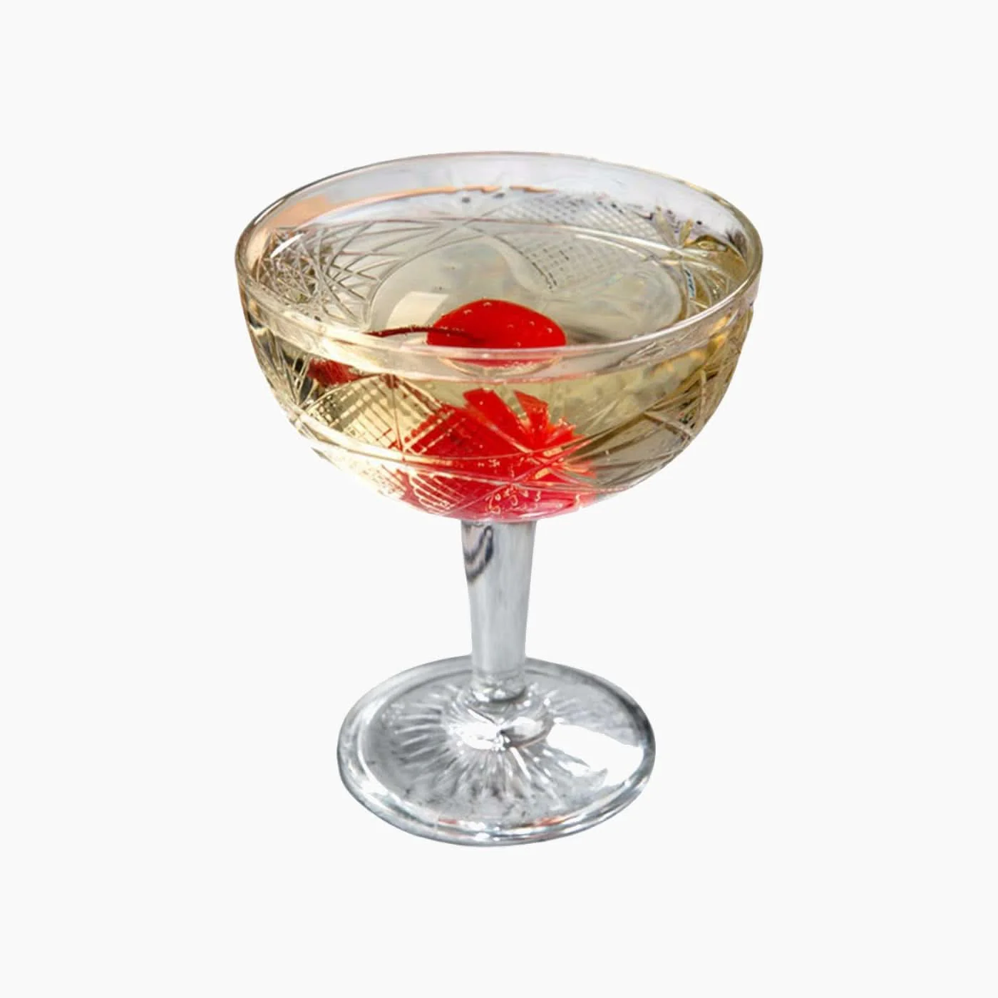 Libbey Hobstar Coupe Cocktail Glasses - Image 3