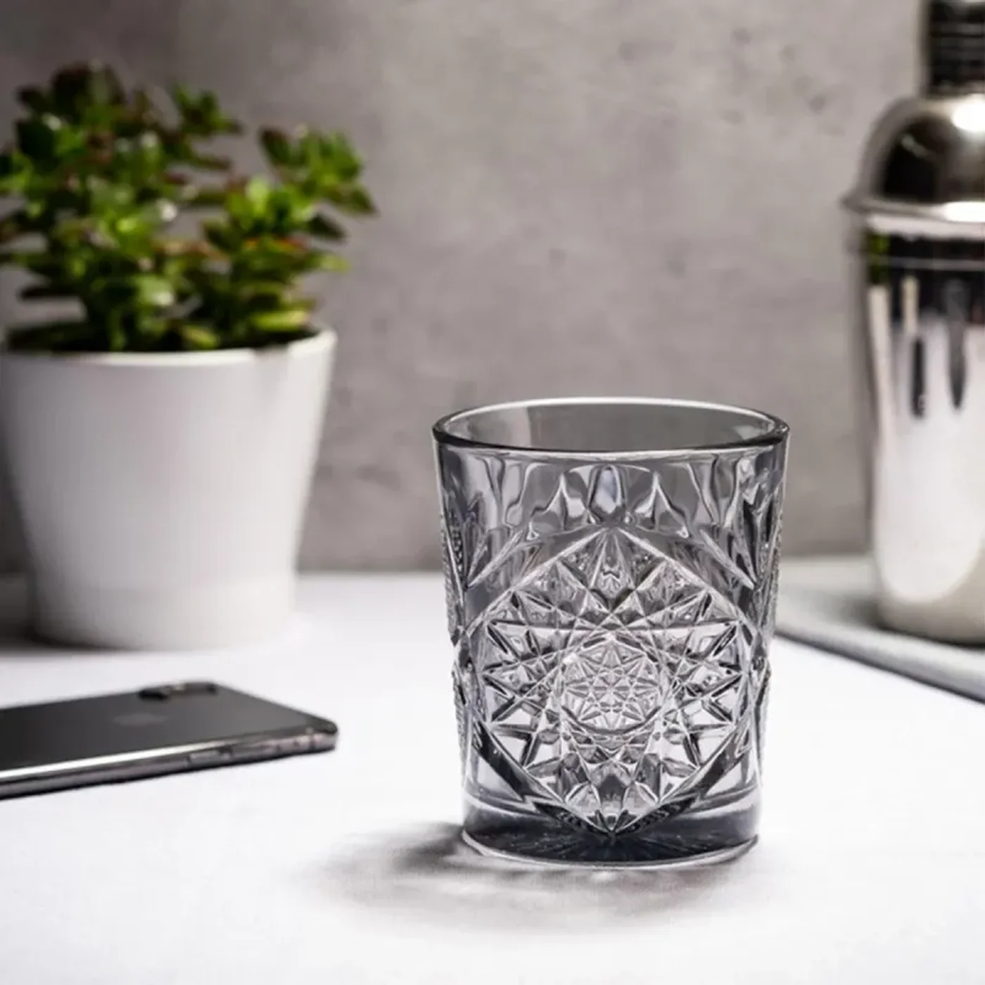 Libbey Hobstar Old Fashioned Tumbler - Image 4