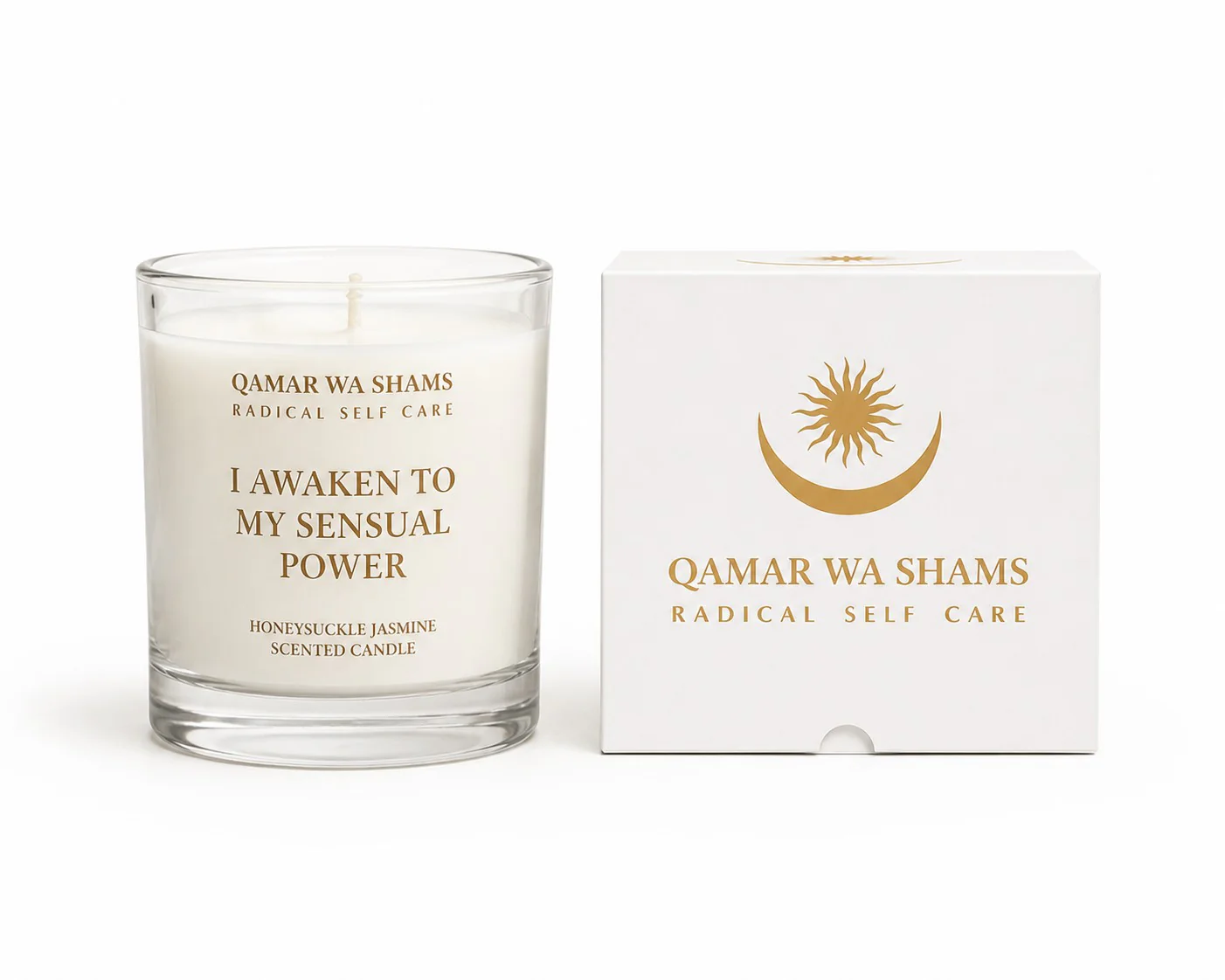 Qamar Wa Shams Honeysuckle Jasmine Candle