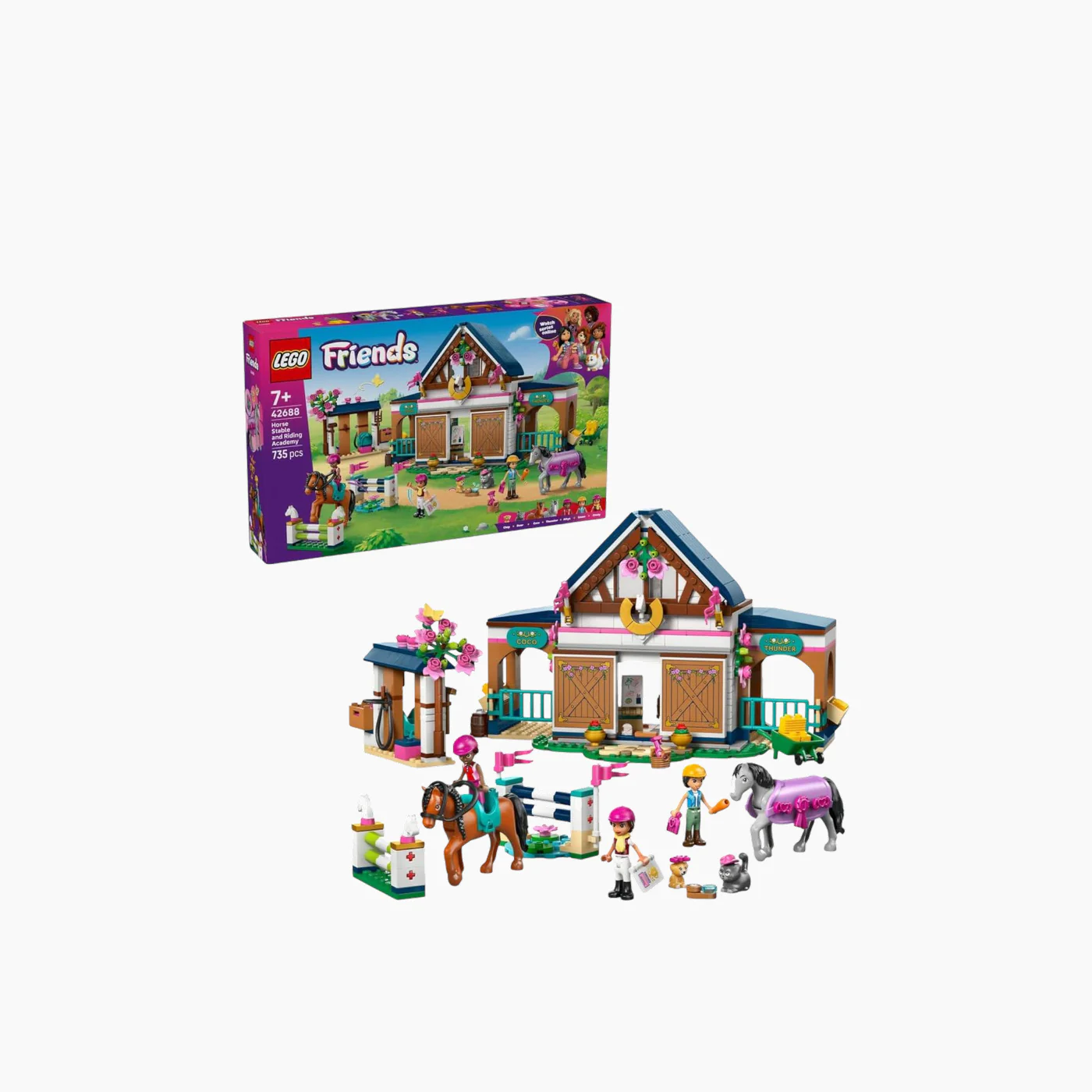 LEGO Horse Stable and Riding Academy- 735 Pcs