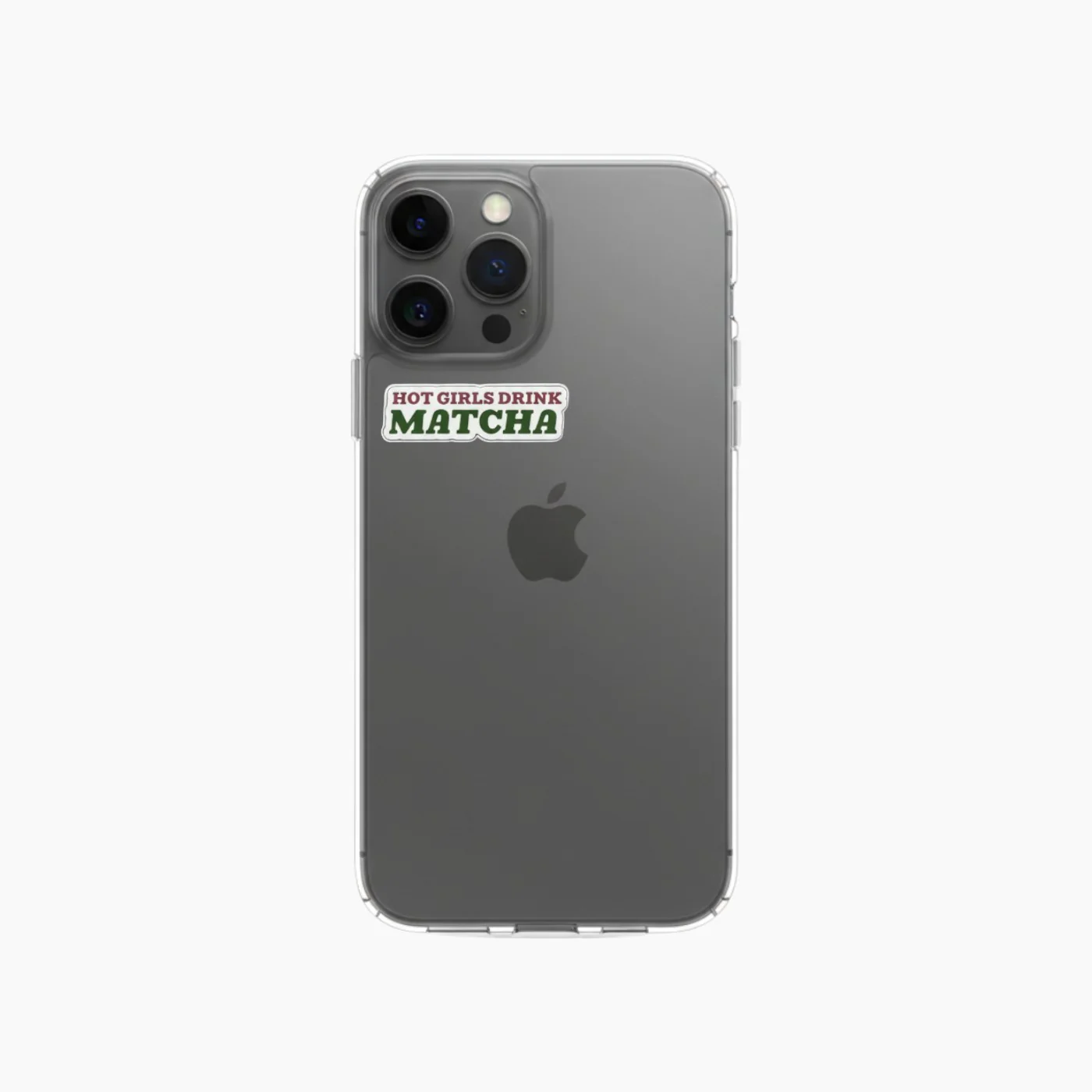 Hot Girls Drink Matcha Sticker - Image 2