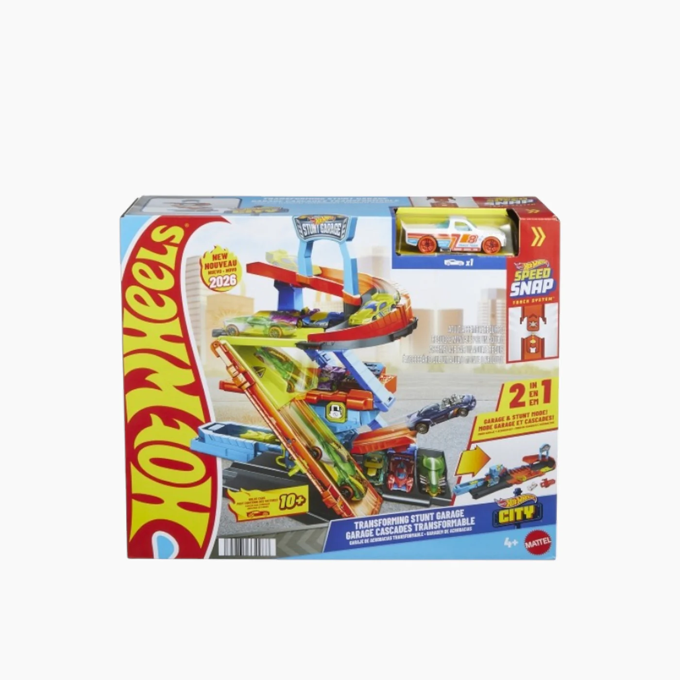 Mattel Hot Wheels City Stunt Garage - Image 2
