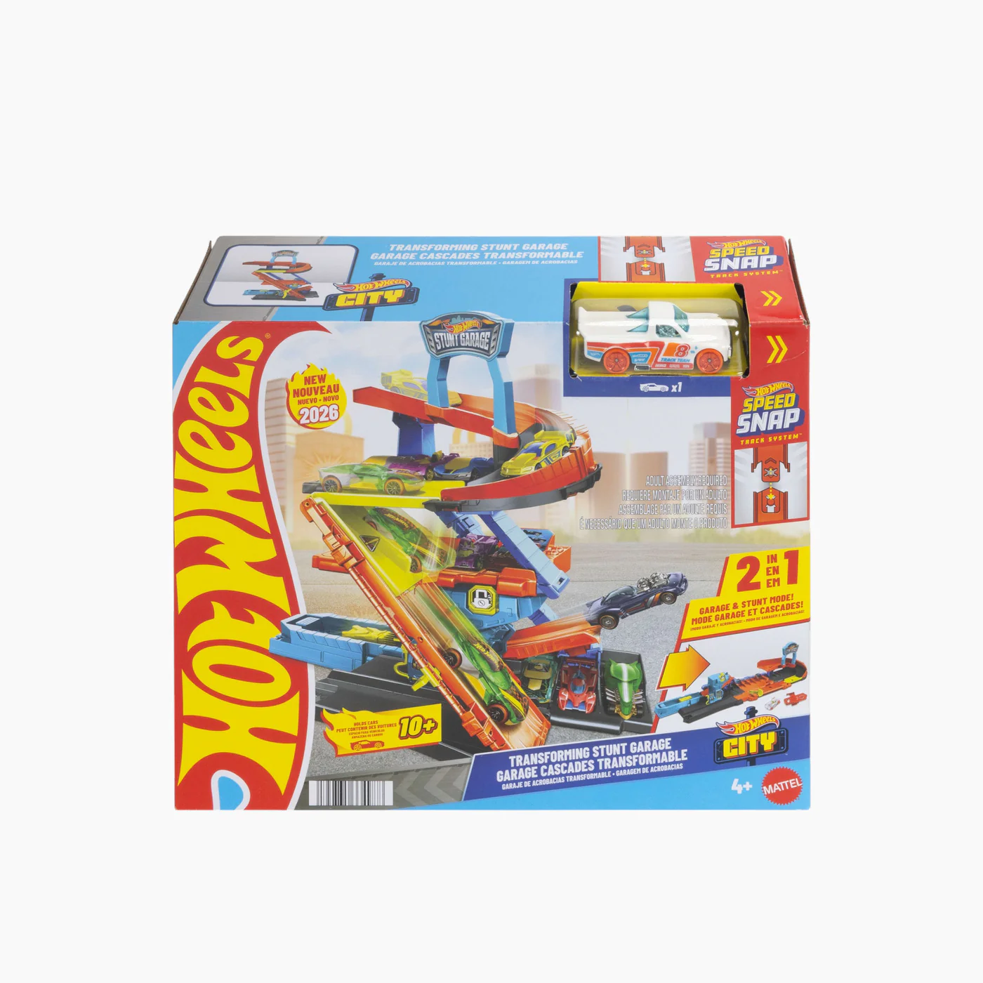 Mattel Hot Wheels City Stunt Garage - Image 3