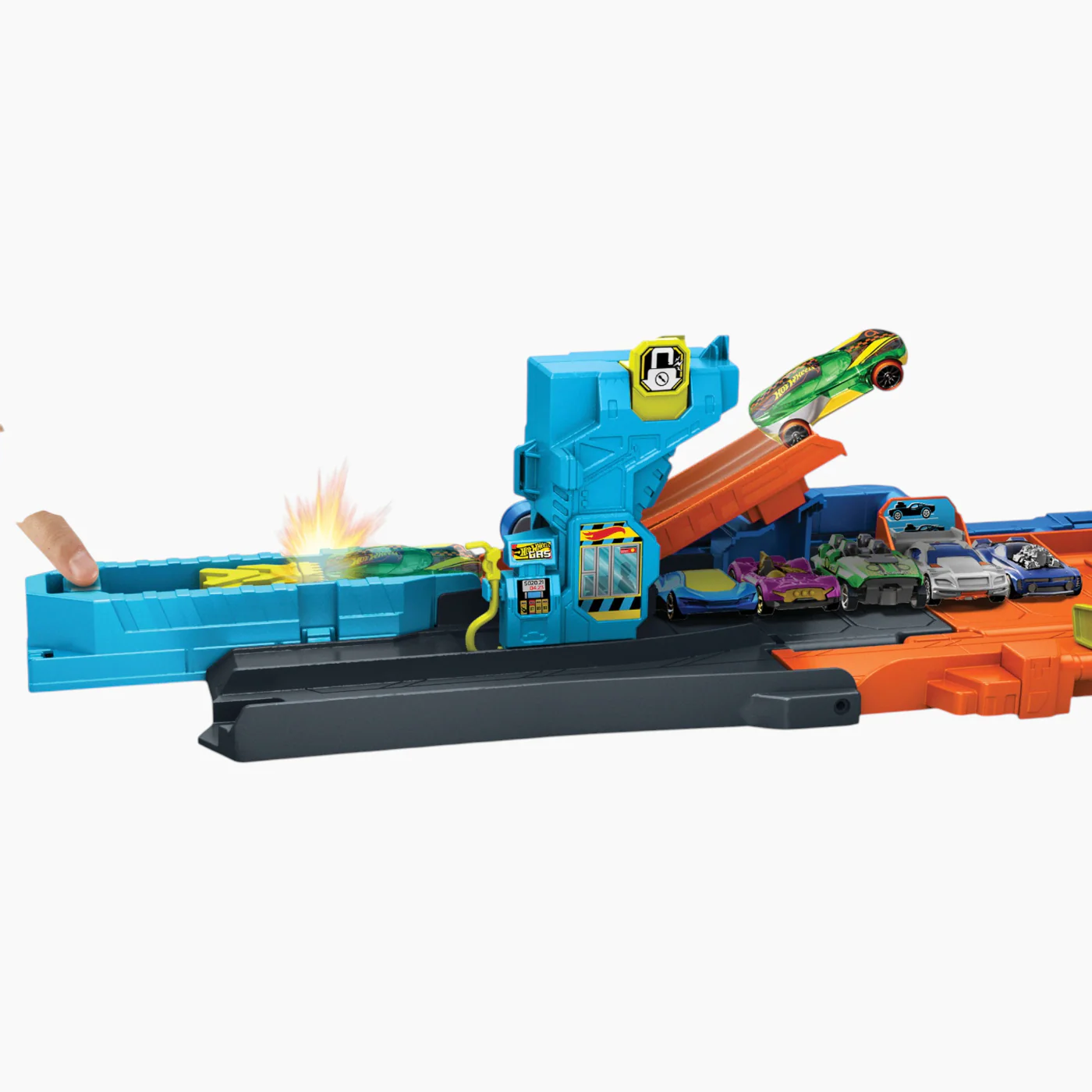 Mattel Hot Wheels City Stunt Garage - Image 5