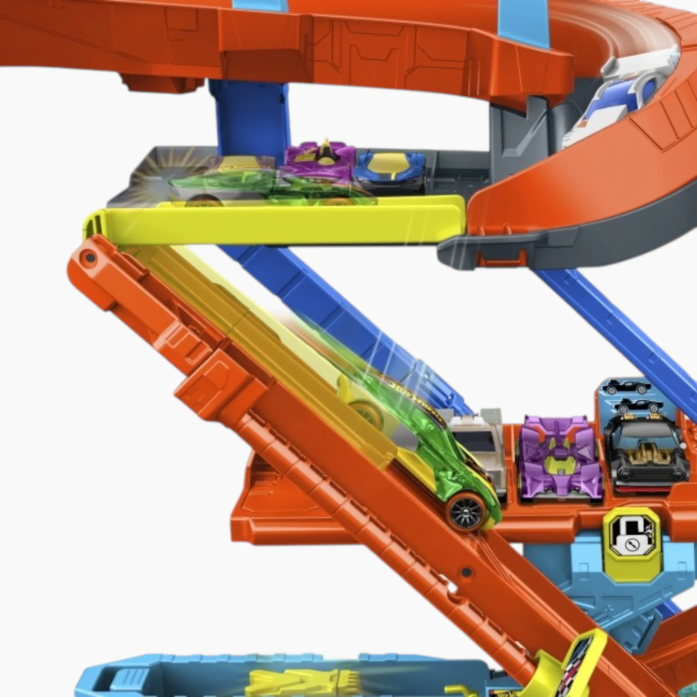 Mattel Hot Wheels City Stunt Garage - Image 6
