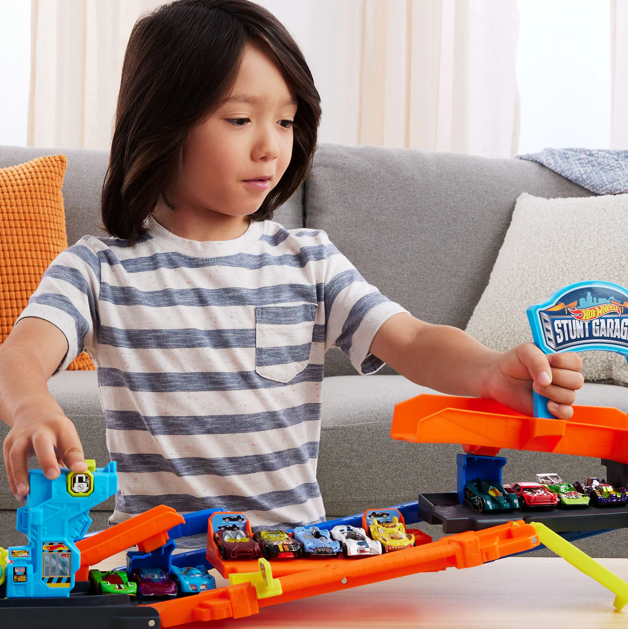 Mattel Hot Wheels City Stunt Garage - Image 8