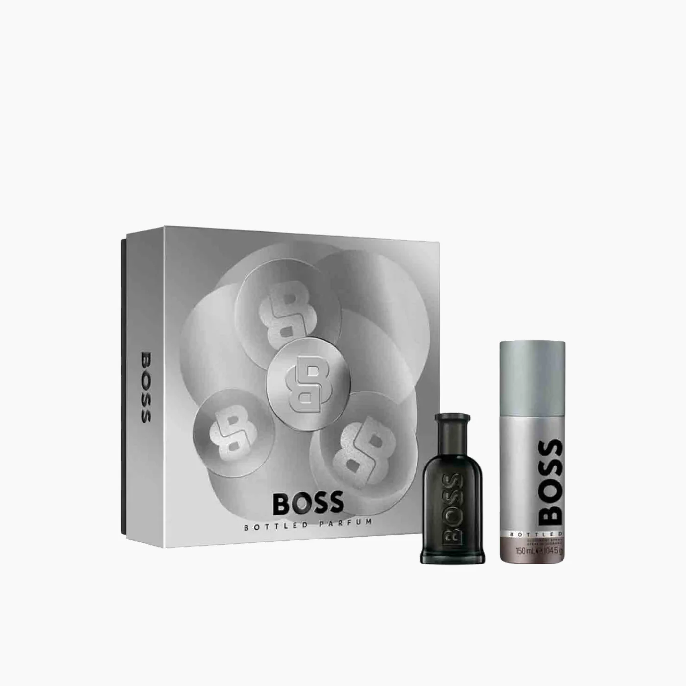 Hugo Boss Bottled Parfum 50Ml + Deodorant Spray 150Ml Gift Set For Men