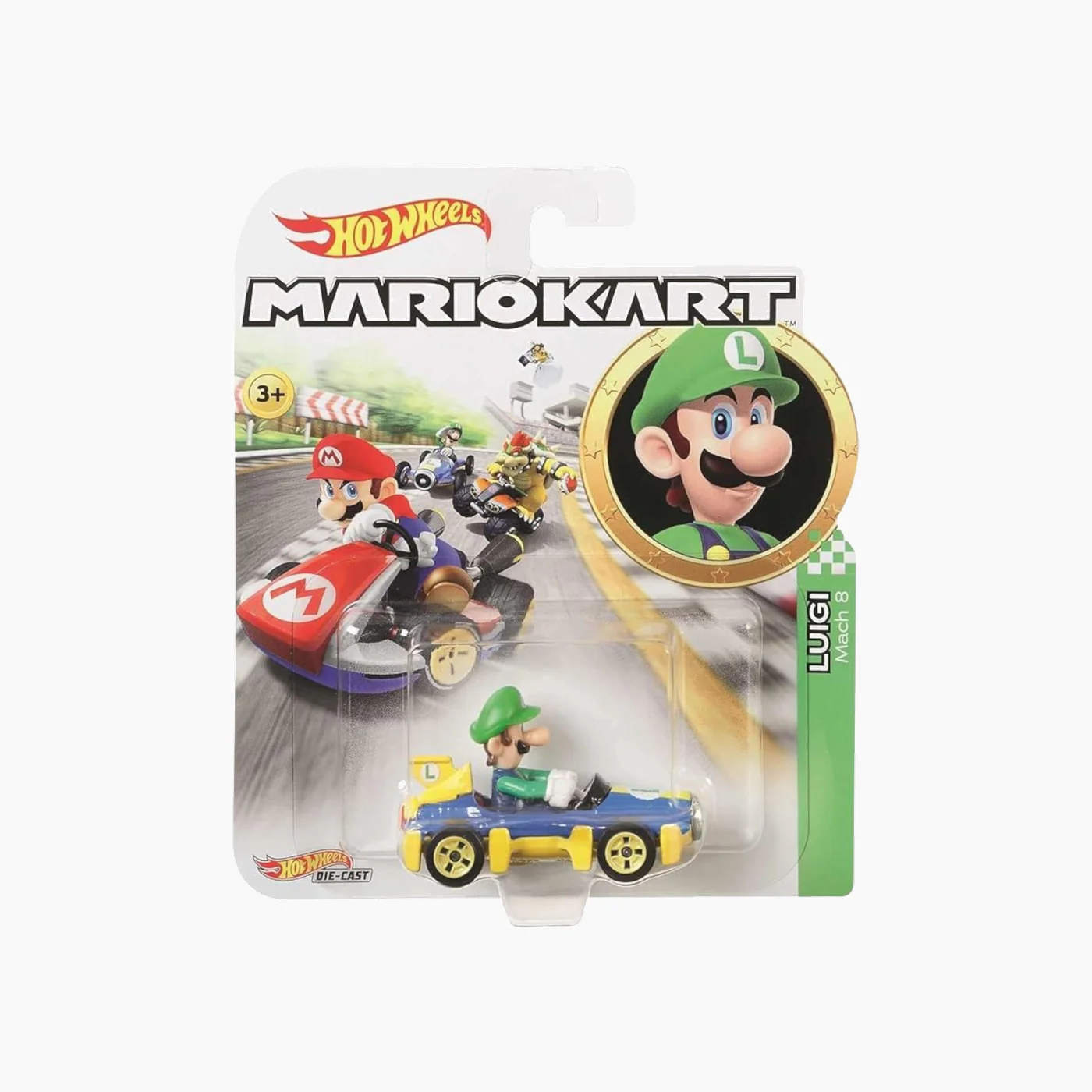 Hot Wheels Mario Kart Replica Asst 8 pcs - Image 3