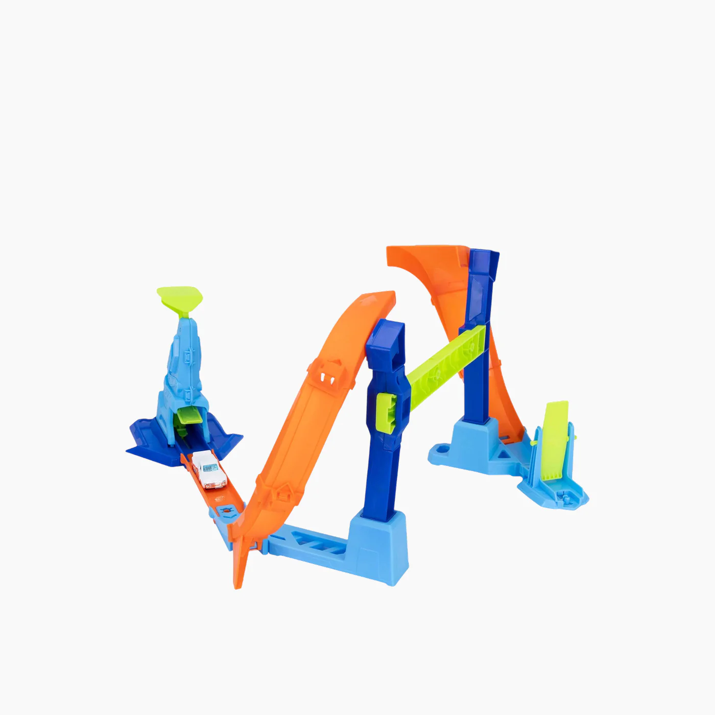 Hot Wheels Stunt Tracks Corkscrew Jump Champion OS - Image 3