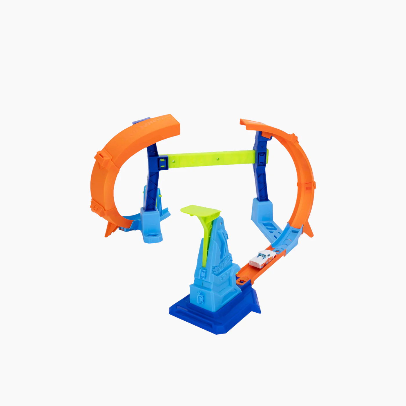Hot Wheels Stunt Tracks Corkscrew Jump Champion OS - Image 5