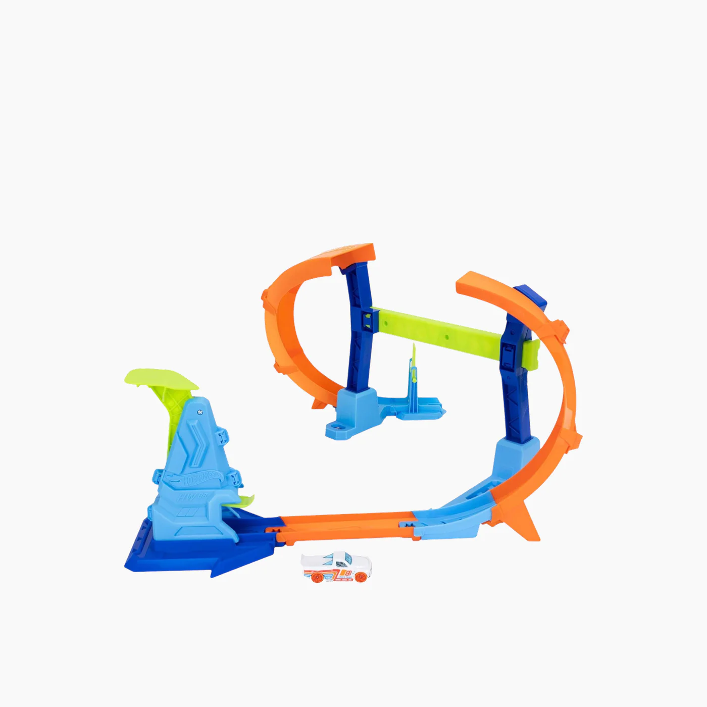 Hot Wheels Stunt Tracks Corkscrew Jump Champion OS - Image 6
