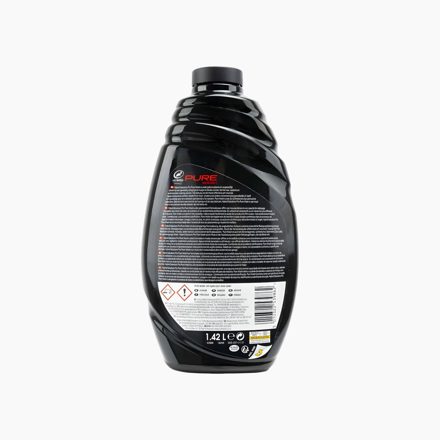 Turtle Wax Hybrid Solutions Pro Slick-N-Slide Pure Wash Car Wash Shampoo - Image 2