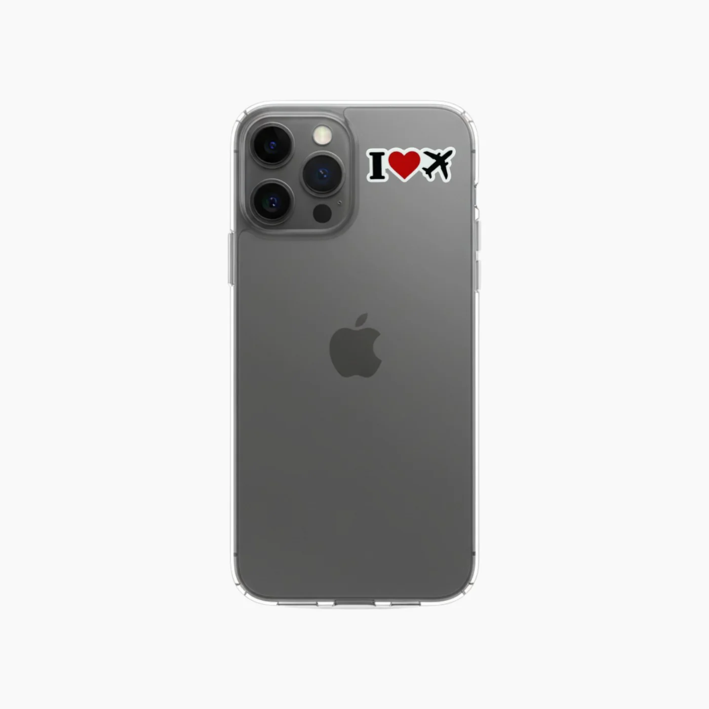 I Love Traveling Sticker - Image 2