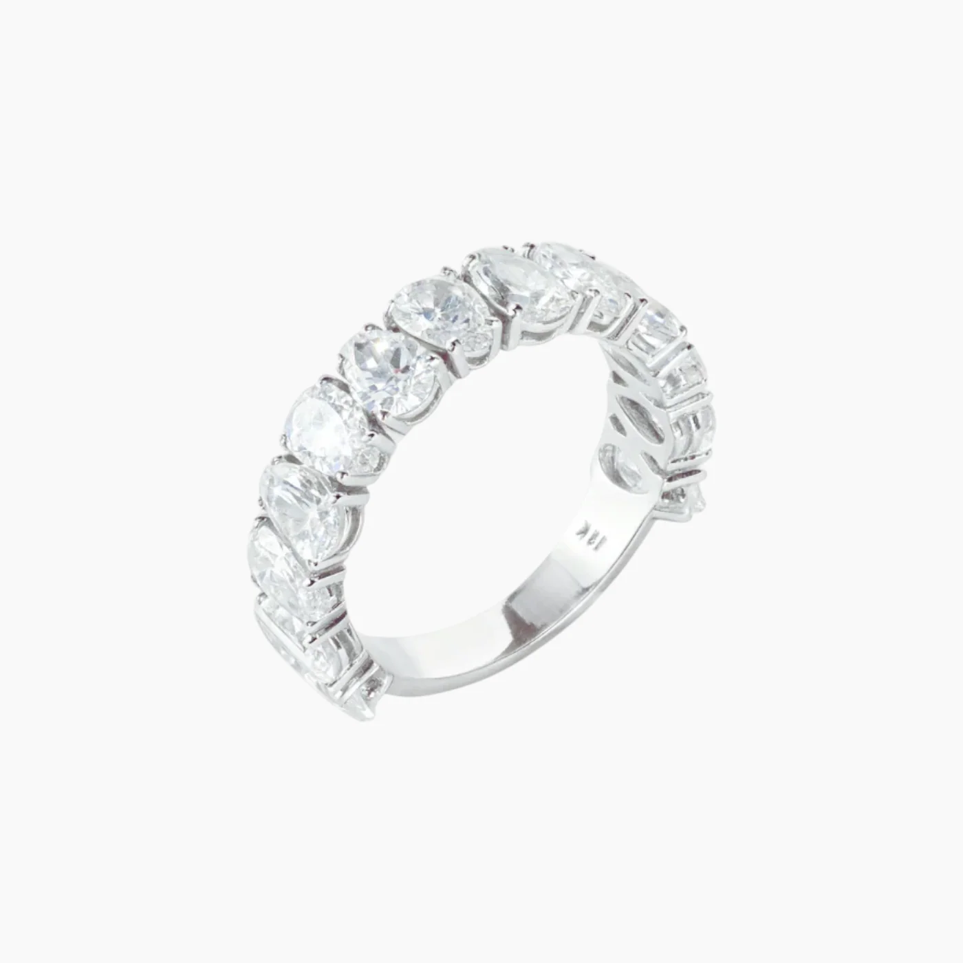 Illumine Gold Lumière Pear Band Ring