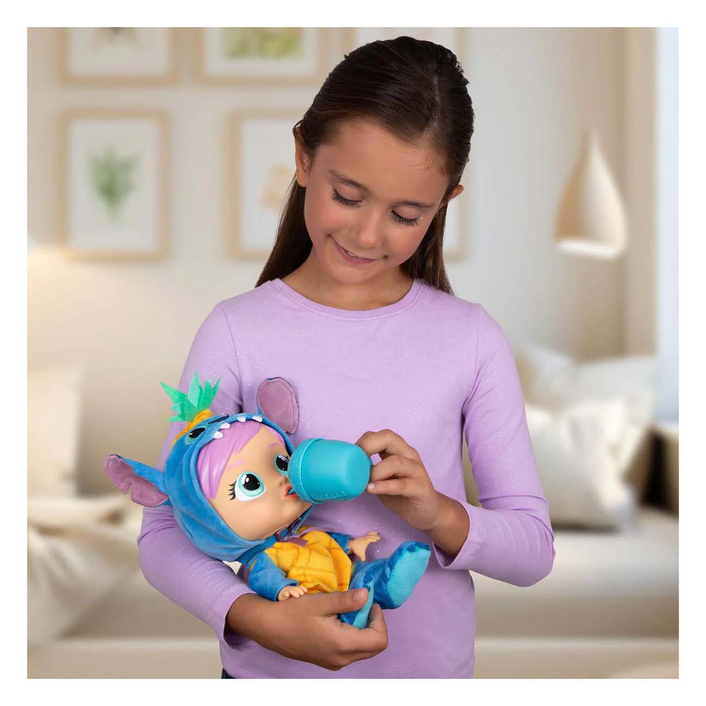 Imc Toys Cry Babies Loving Care Disney Stitch Doll - Image 7