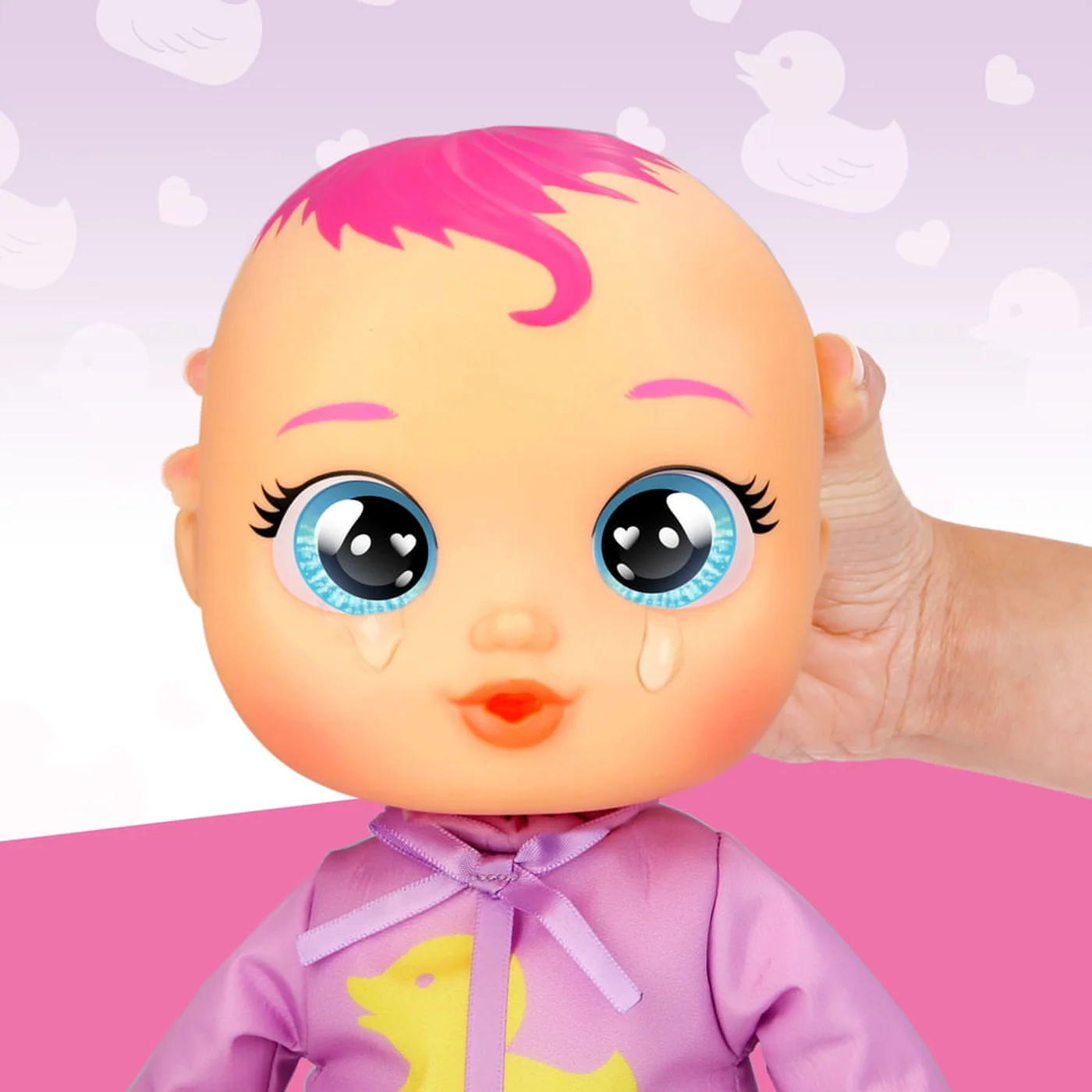 Imc Toys Cry Babies Newborn Bath Time Zoe Doll - Image 11
