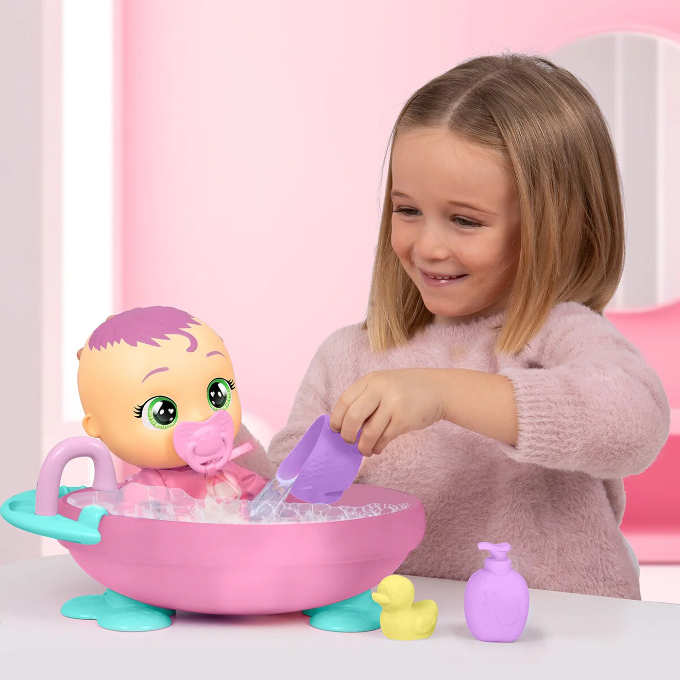 Imc Toys Cry Babies Newborn Sarah Doll - Image 4