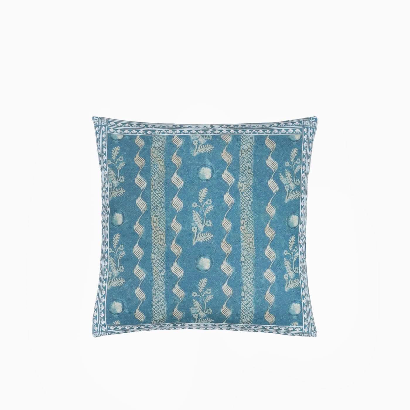 Designers Guild Indigo Circles Cushion - Image 2