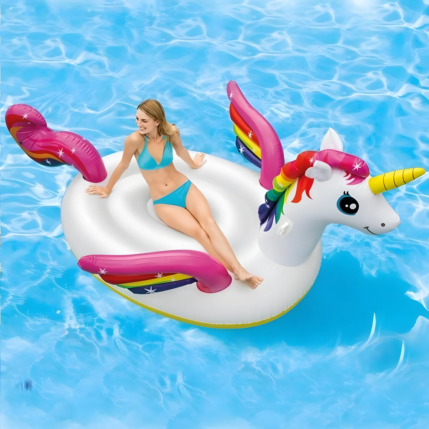 Intex Mega Unicorn Island 2.87m x 1.93m x 1.65m - Image 2