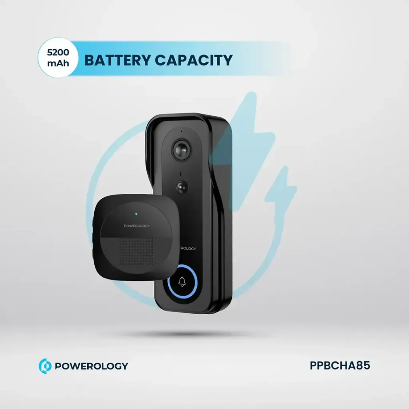Powerology Smart Camera Doorbell - Image 2