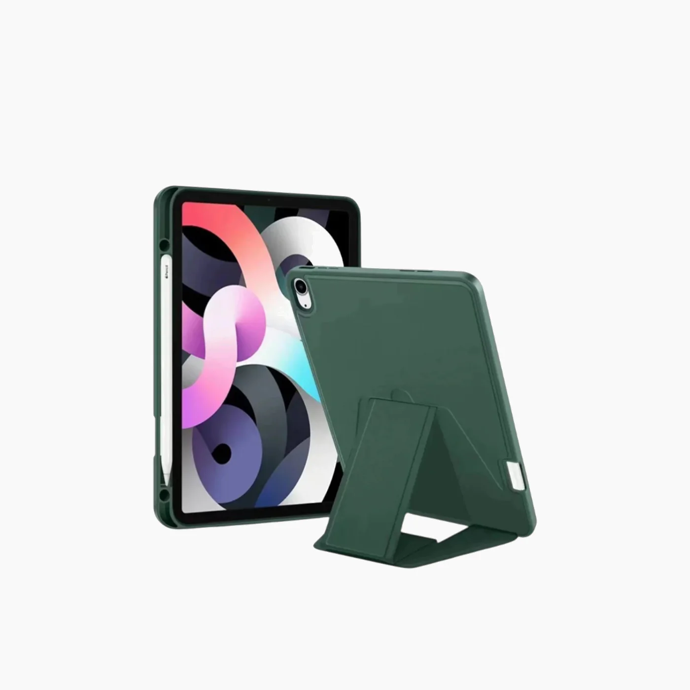 iPad PU Leather Case With Pen Slot & Holder Protector - Image 3