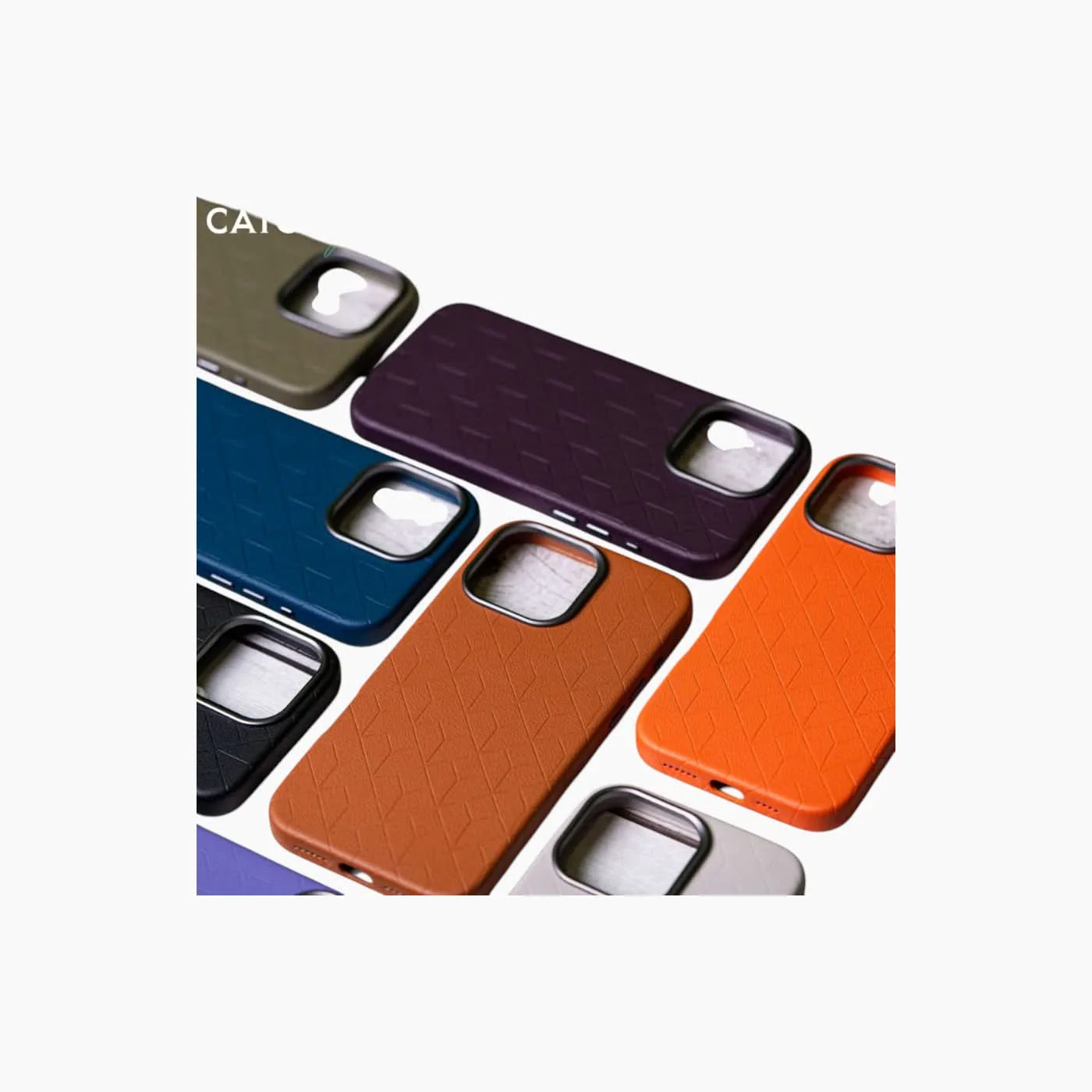 Catchy Jo iPhone 14/15/16 Series Leather Case - Image 8