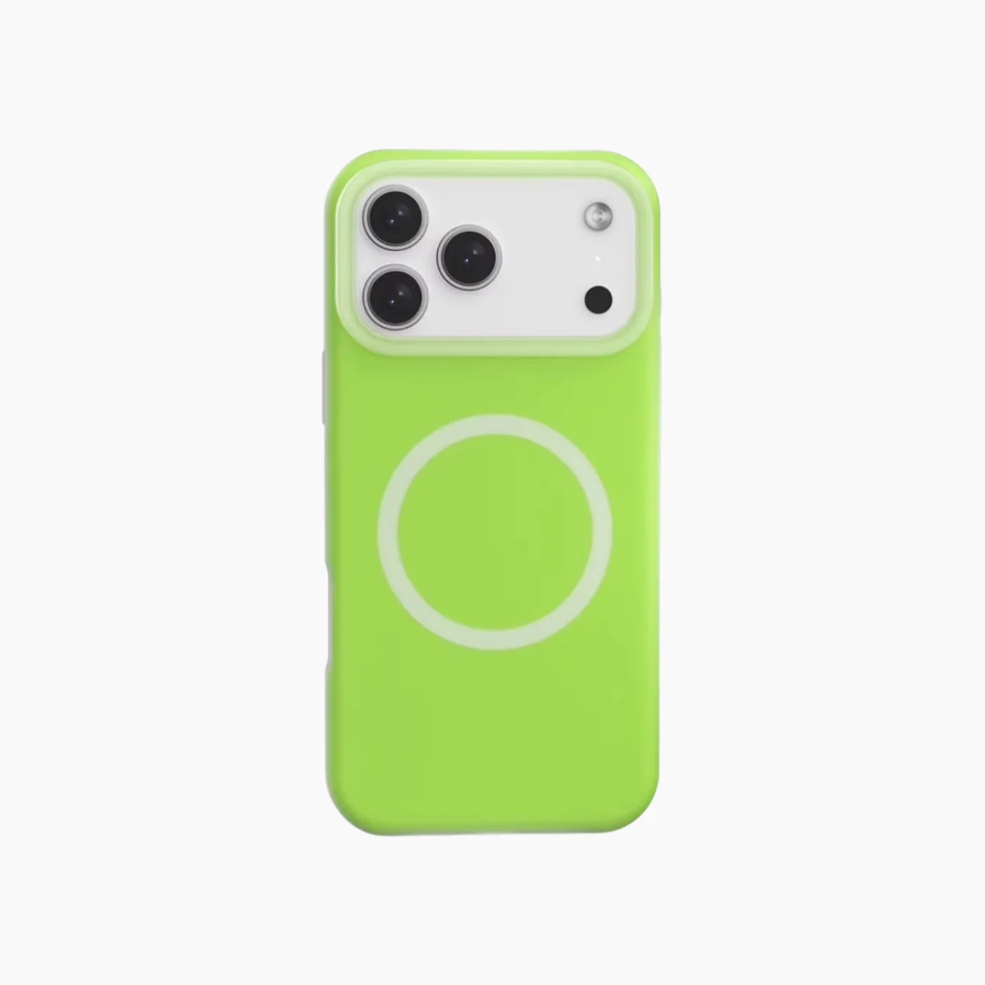 iPhone Jelly Silicone Neon Shockproof Magnetic Case - Image 5