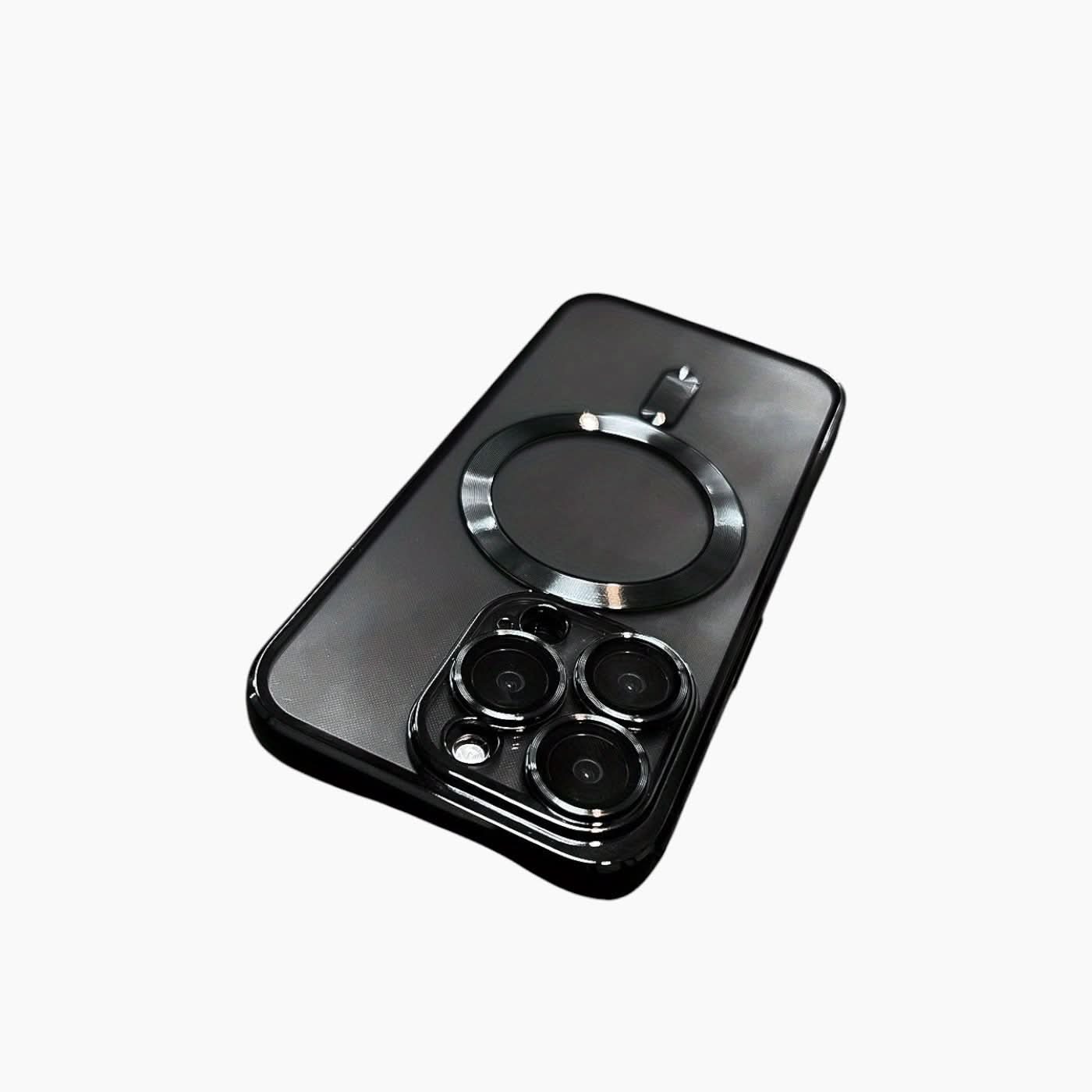 Catchy Jo iPhone Luxury Plating Magnetic Case - Image 3