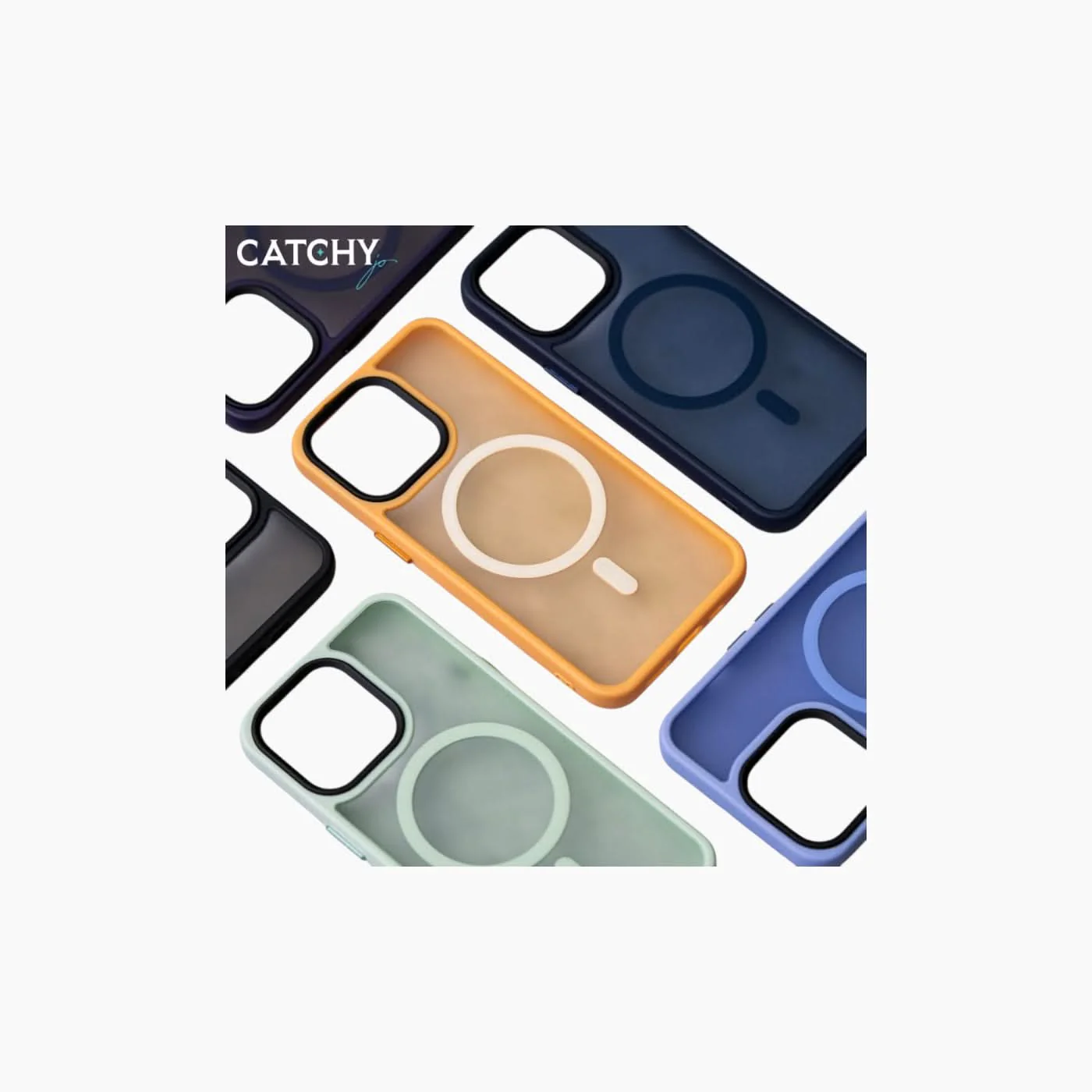 Catchy Jo iPhone MagSafe Matte Clear Case - Image 6
