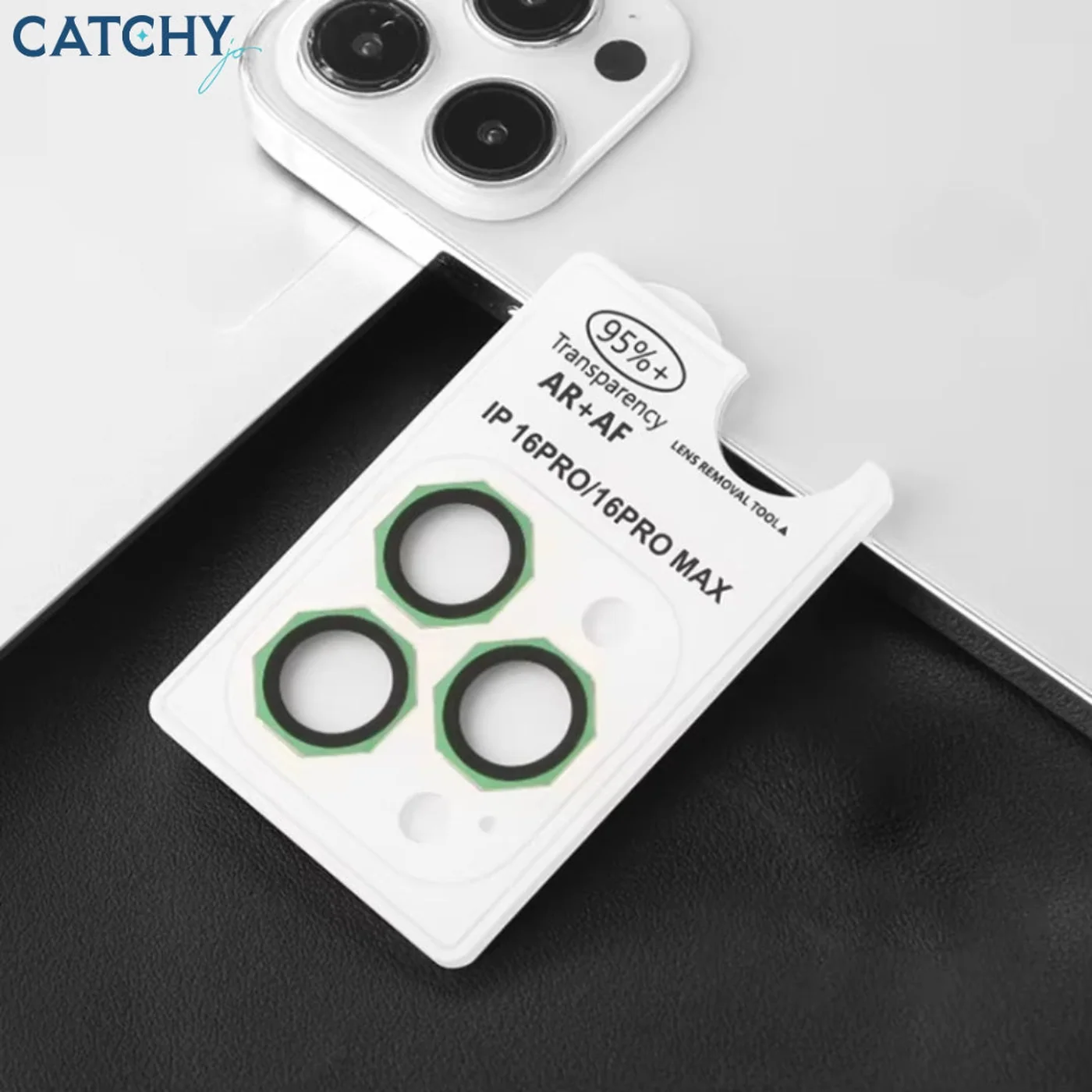 iPhone Octagonal Metal Aluminum Alloy Camera Lens Protector - Image 3