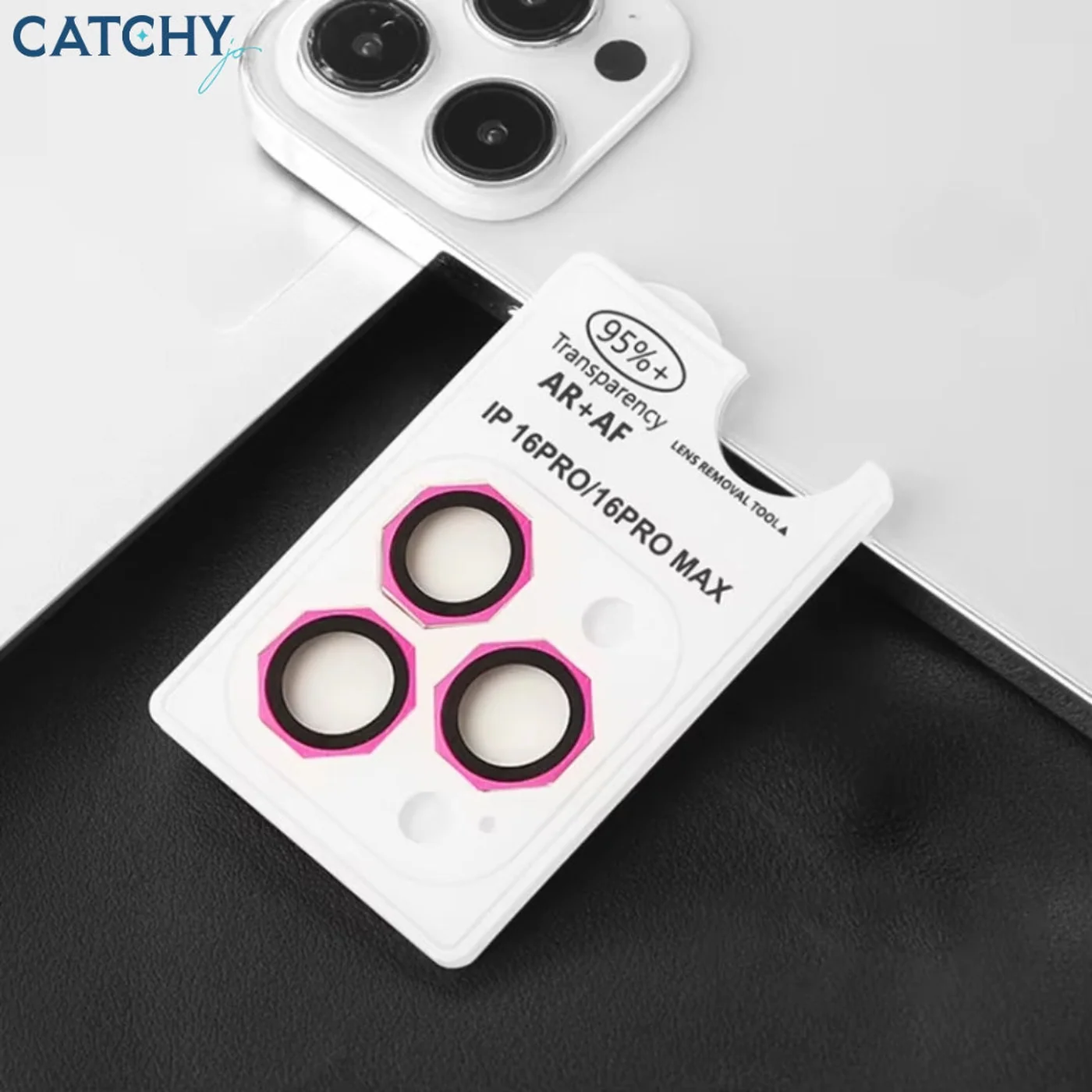 iPhone Octagonal Metal Aluminum Alloy Camera Lens Protector - Image 4