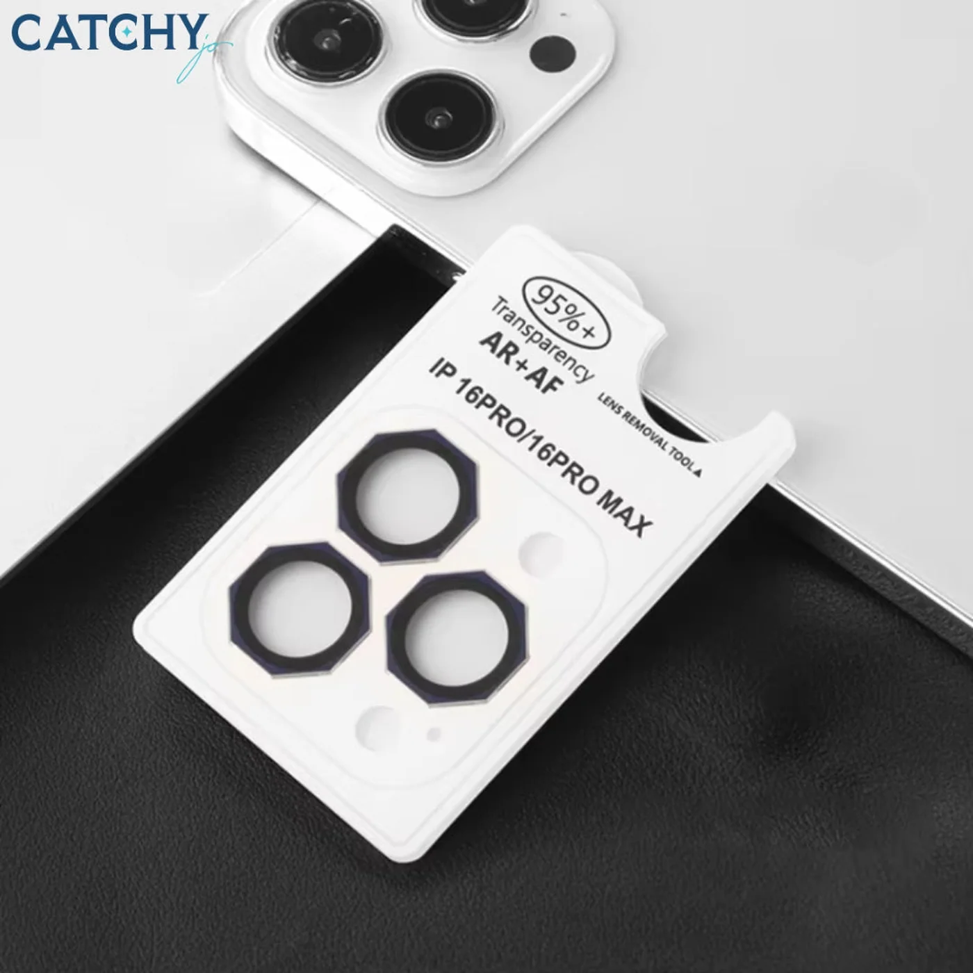 iPhone Octagonal Metal Aluminum Alloy Camera Lens Protector - Image 6