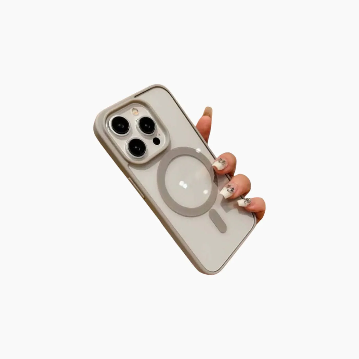 Catchy Jo iPhone Pure Clear MagSafe Case - Image 4