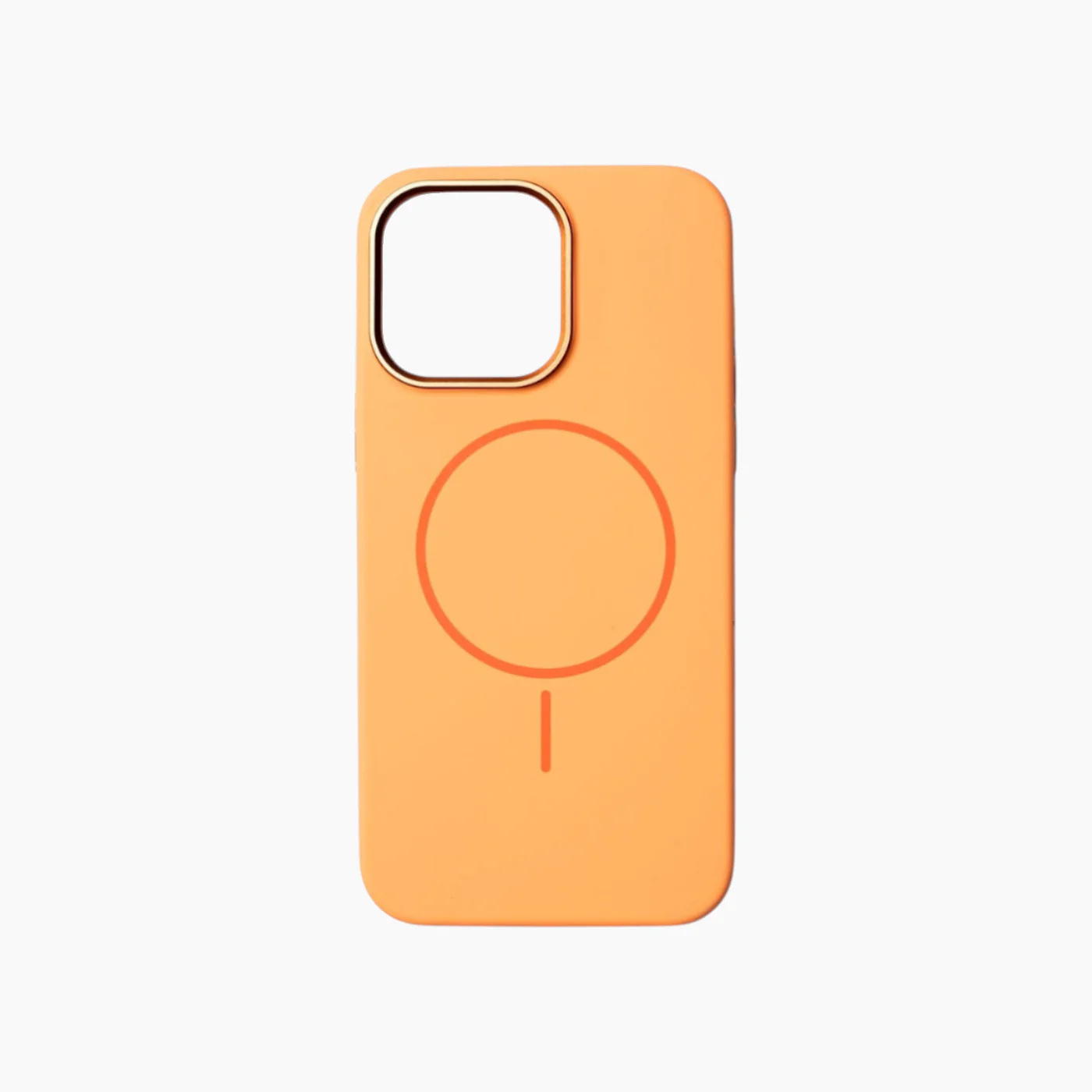 iPhone Silicone MagSafe Slim Case With Metal Camera Frame (2)